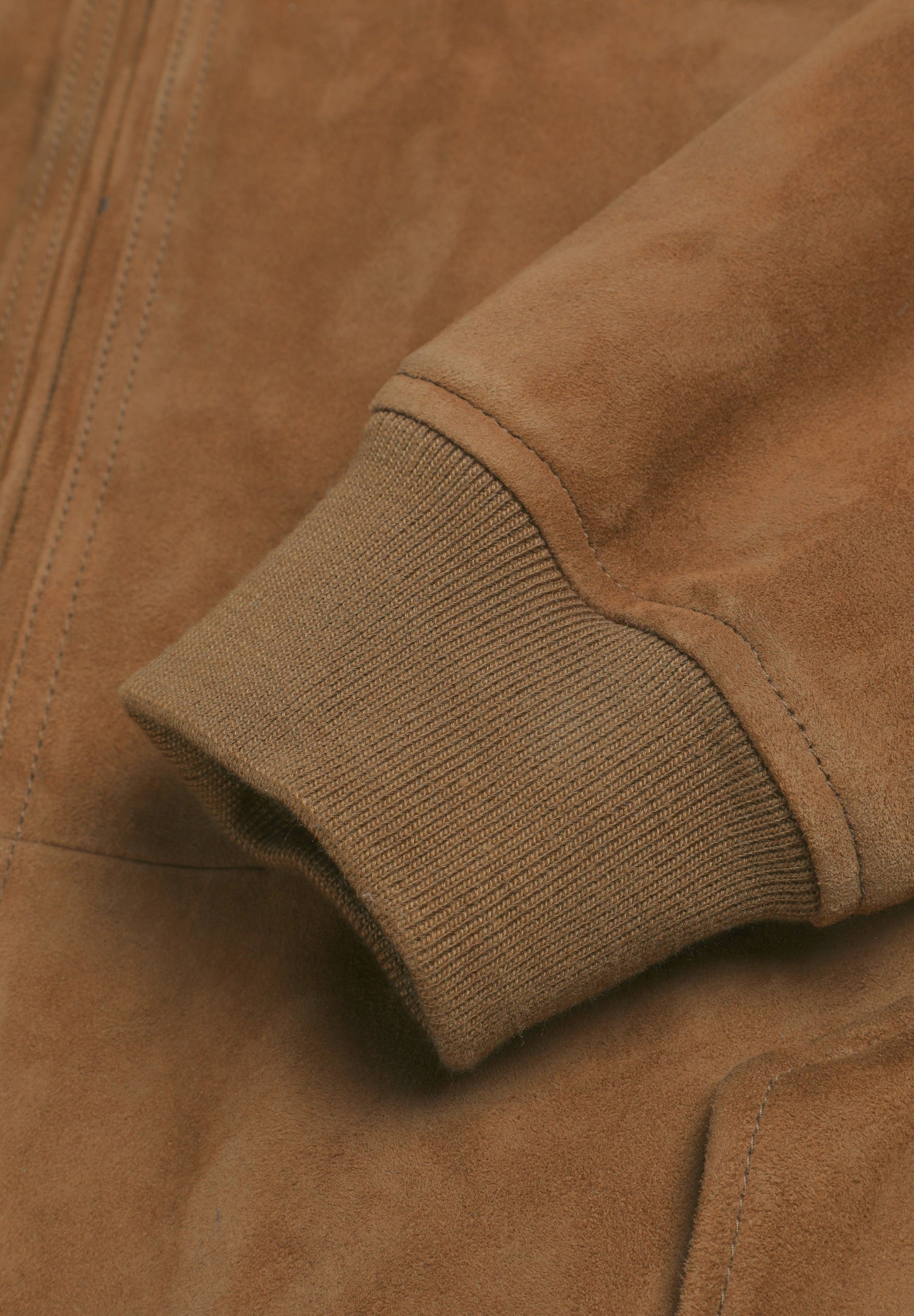 GIACCA BOMBER PELLE SCAMOSCIATA