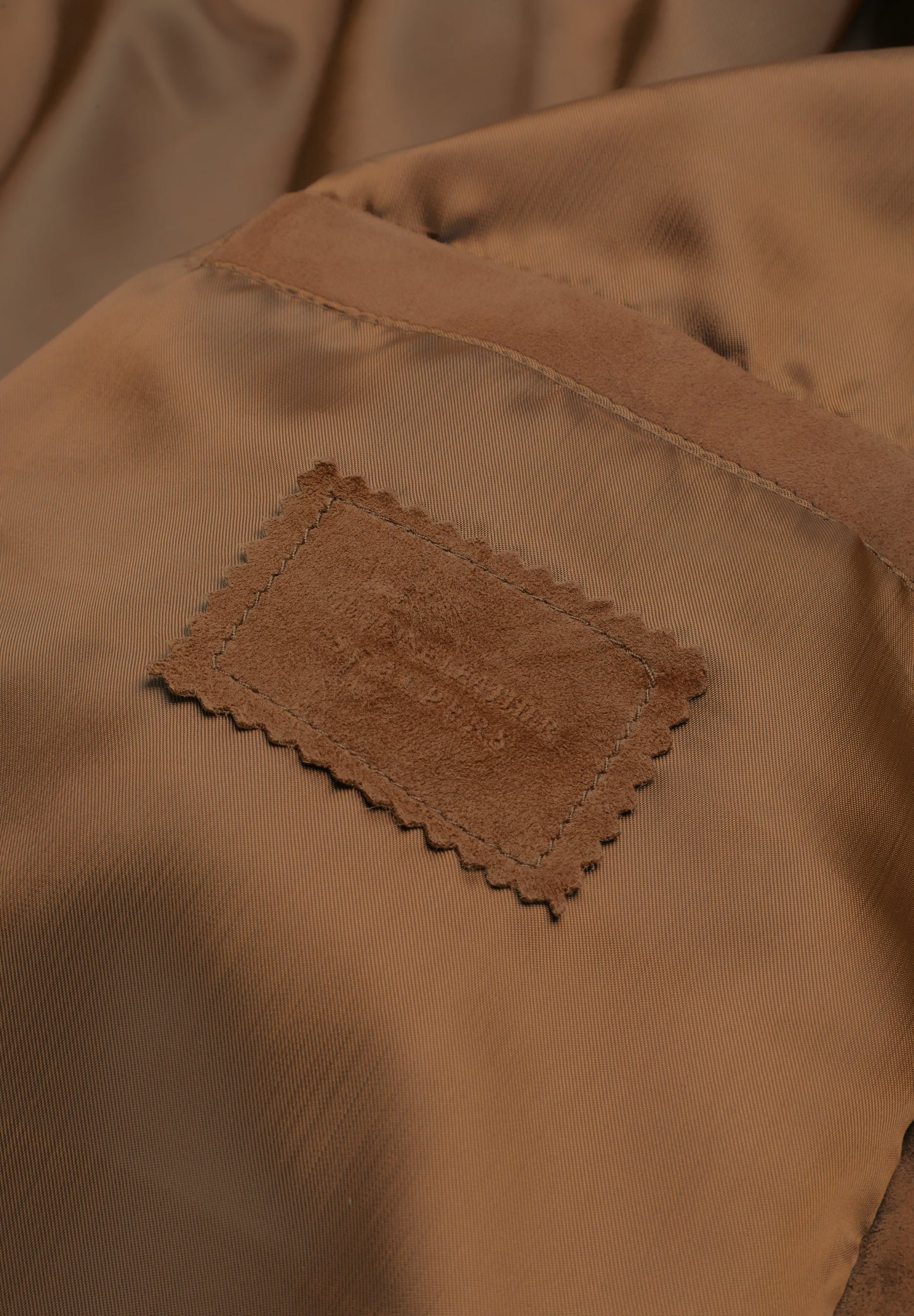 GIACCA BOMBER PELLE SCAMOSCIATA
