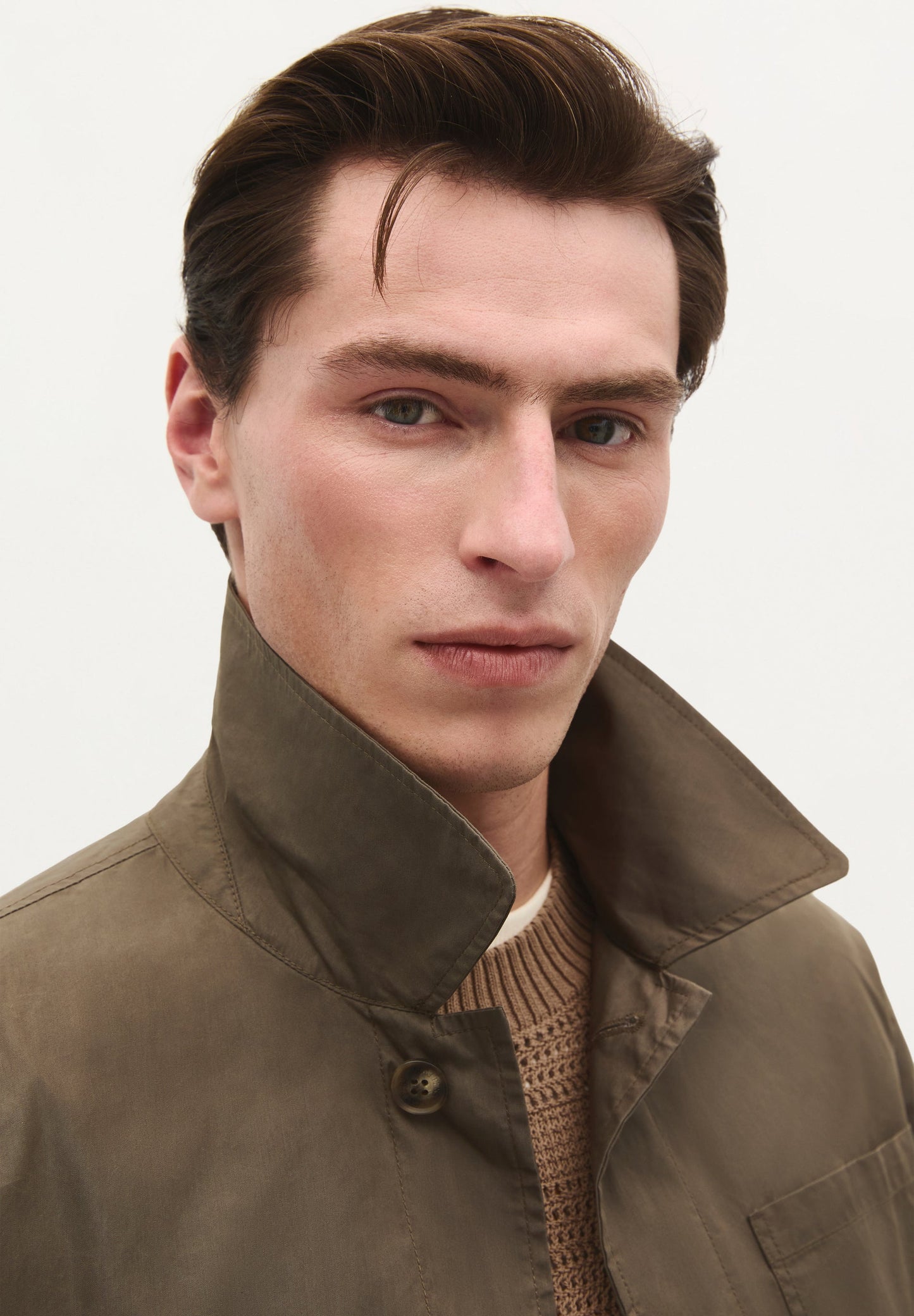 WAXED OVERSHIRT