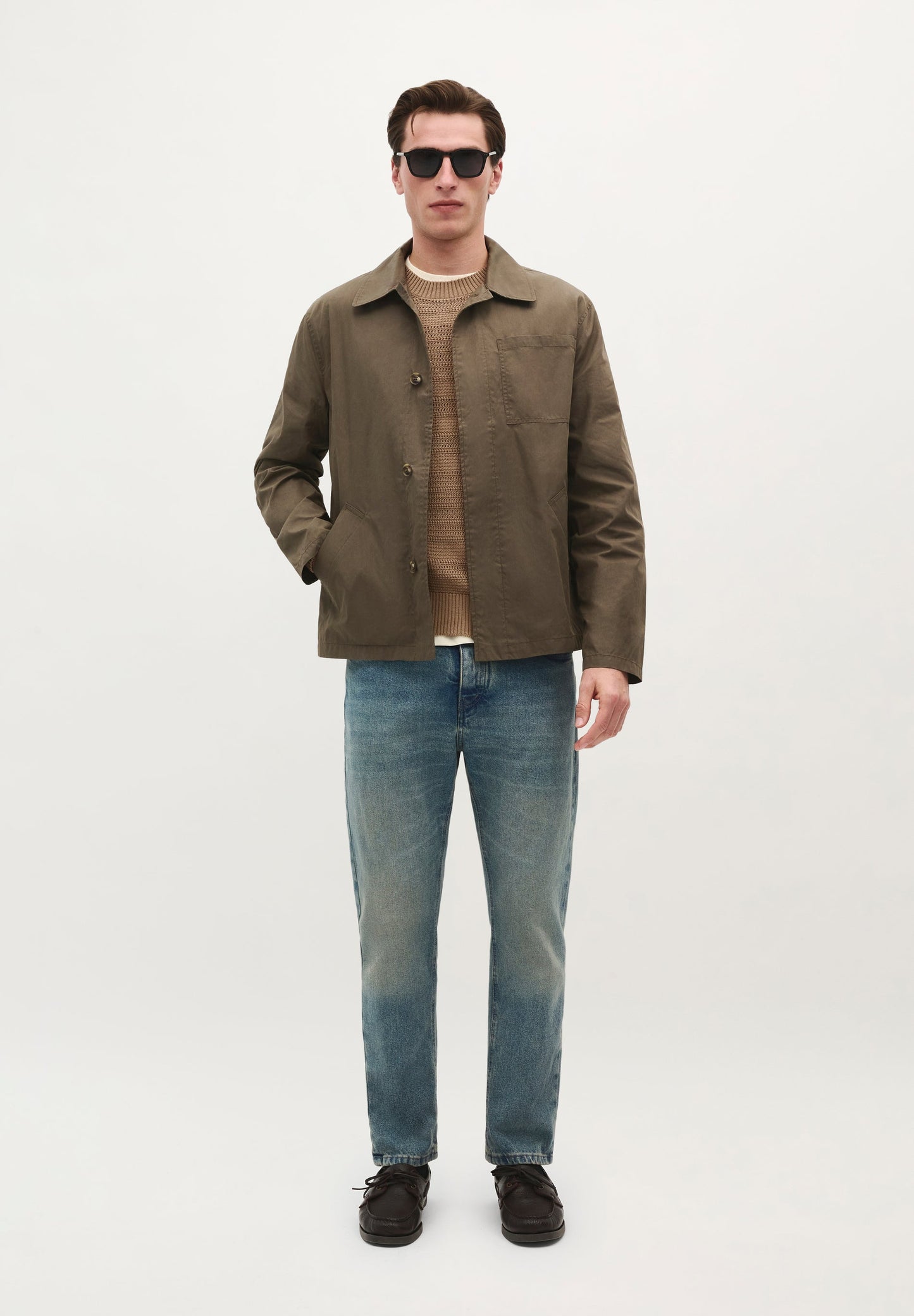 WAXED OVERSHIRT