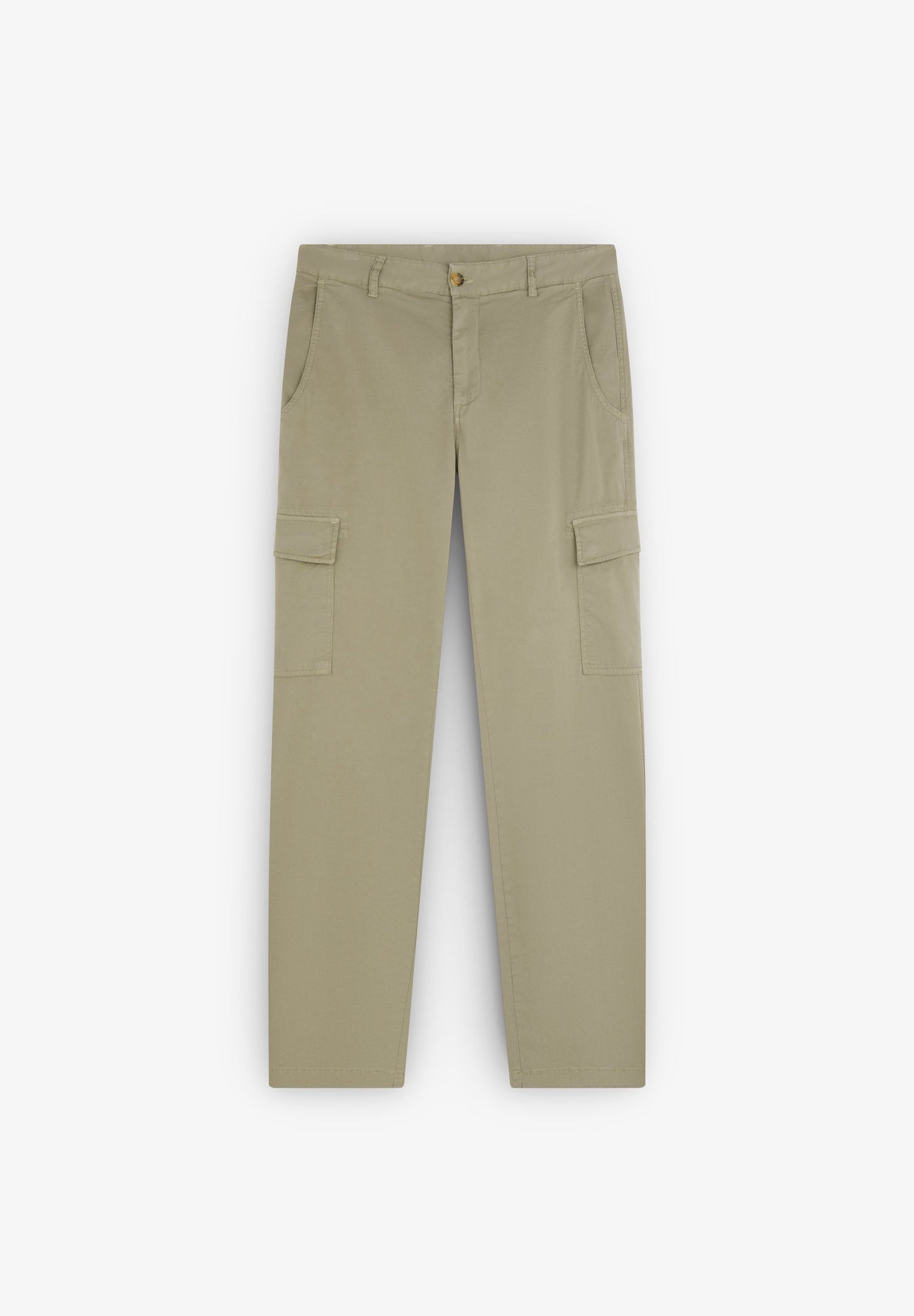 STRAIGHT CARGO TROUSERS WITH POCKETS
