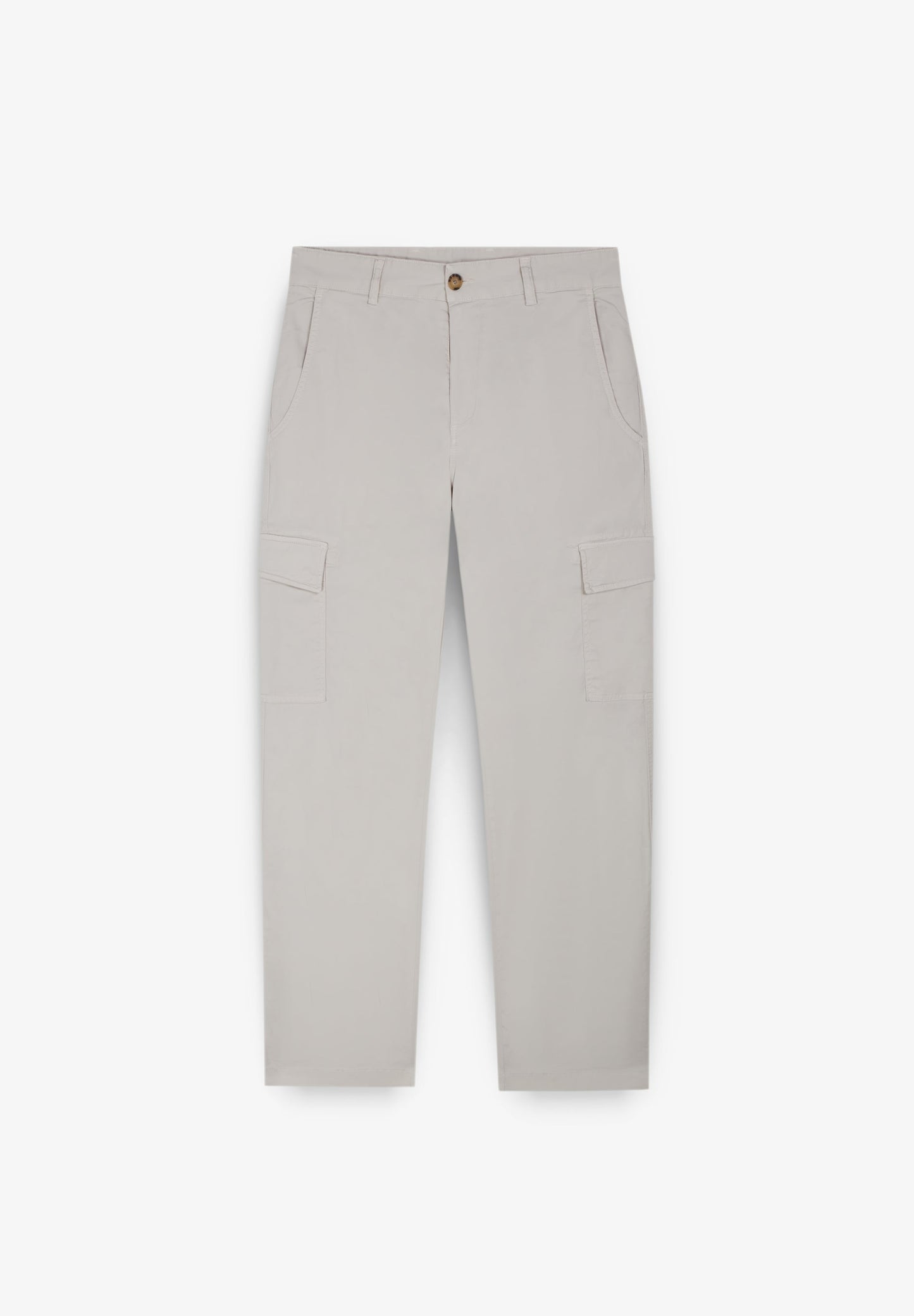 STRAIGHT CARGO TROUSERS WITH POCKETS