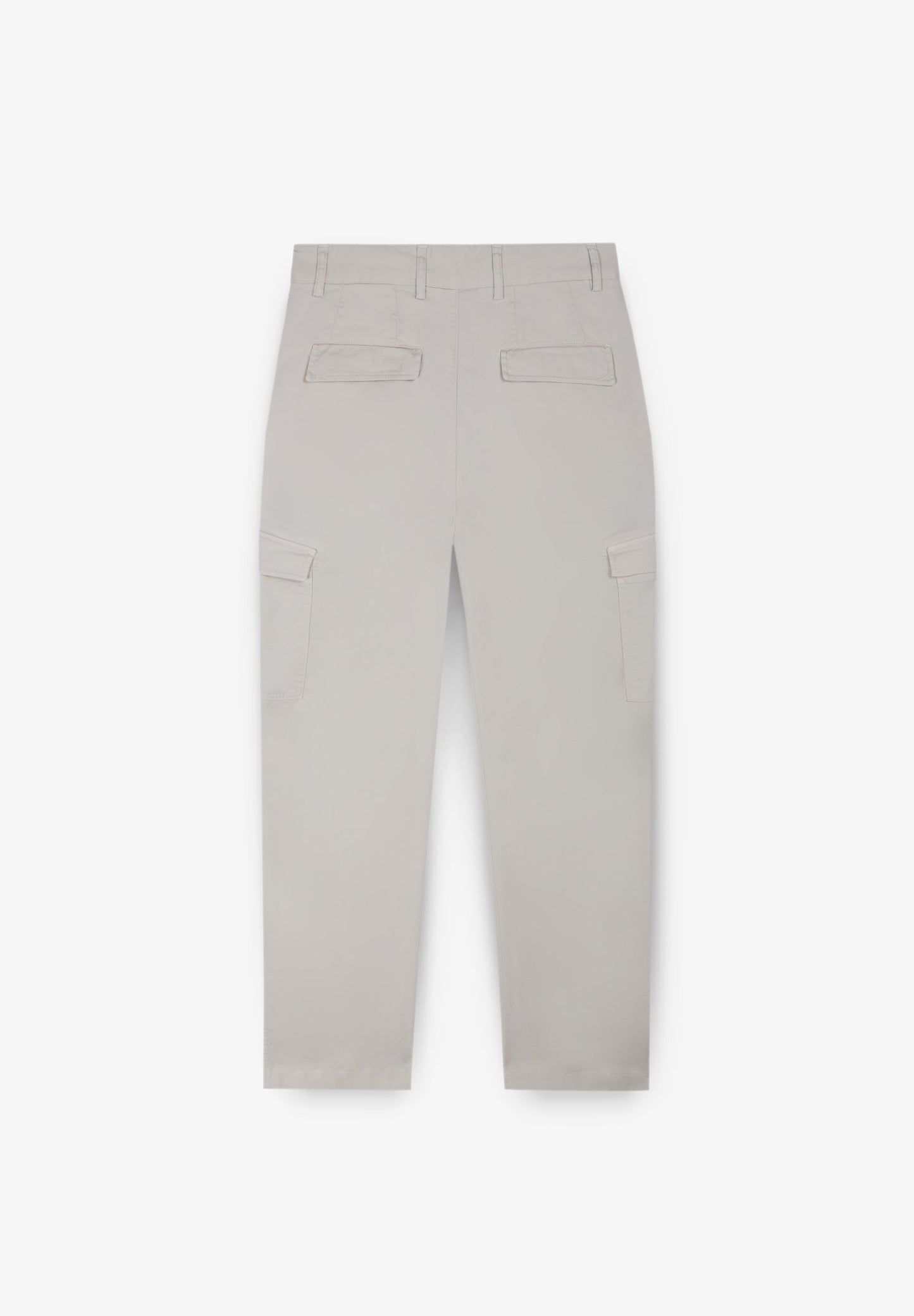 STRAIGHT CARGO TROUSERS WITH POCKETS