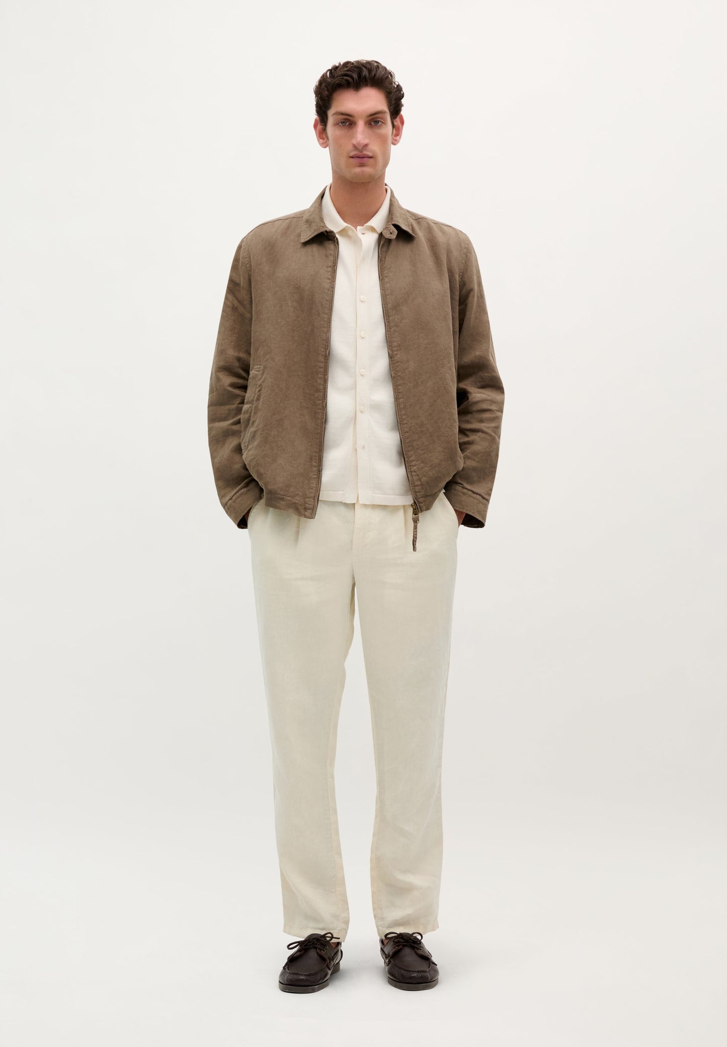 LIGHT 100% LINEN JACKET