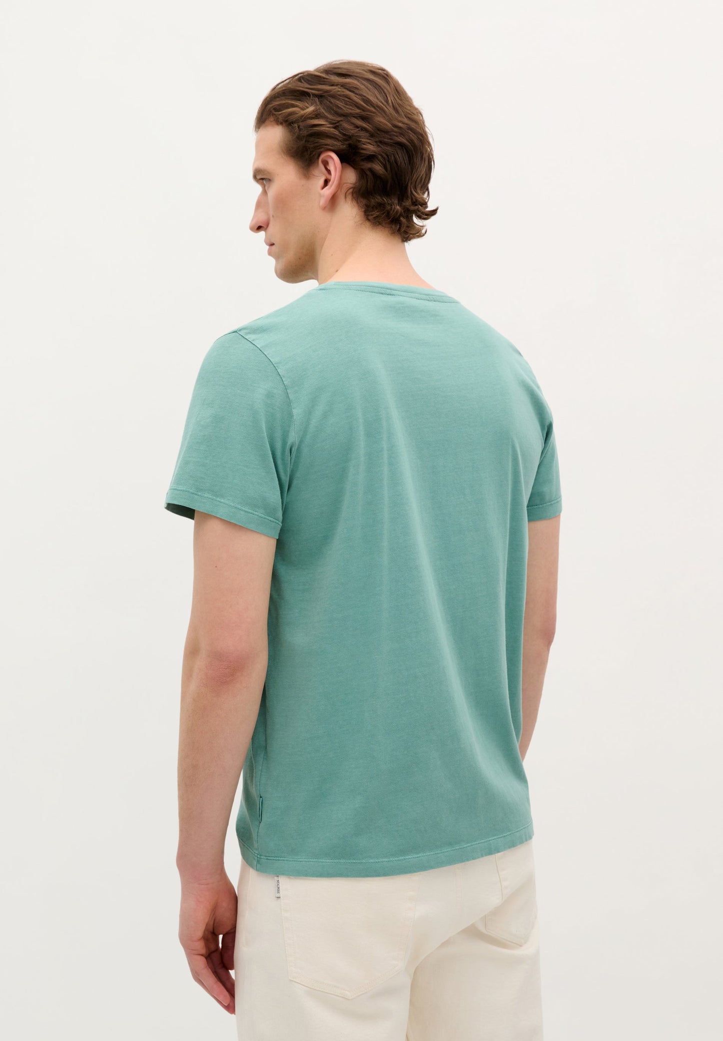 T-SHIRT SKULL BRODÉ TON SUR TON