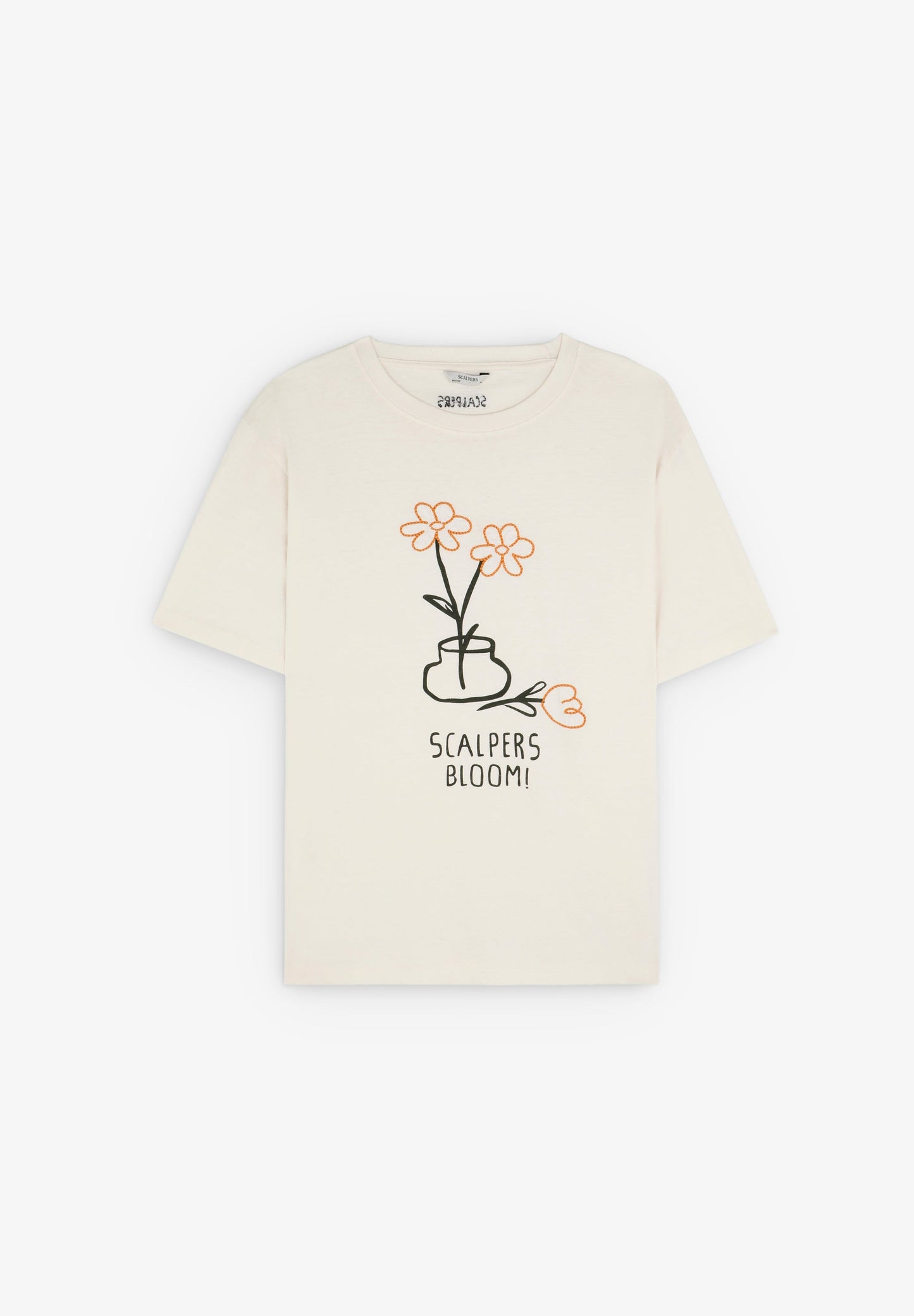 EMBROIDERED BLOOM T-SHIRT