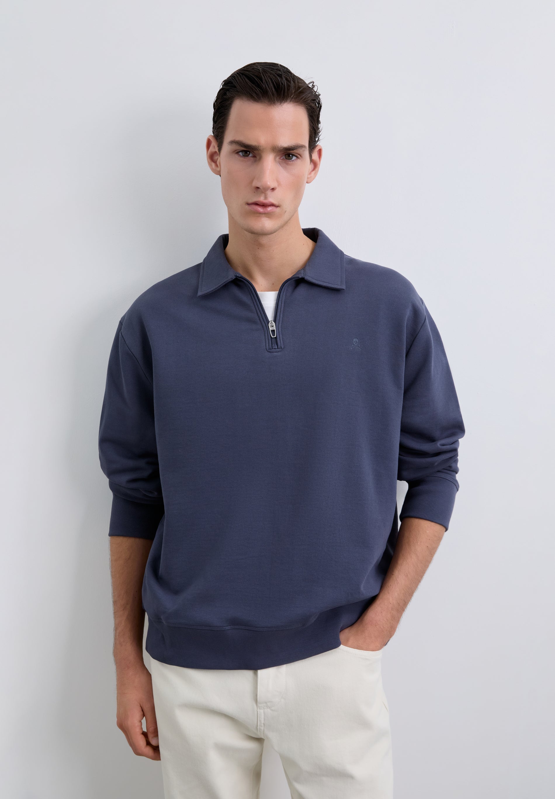 PULL-OVER ZIPPÉ SCEASY MID