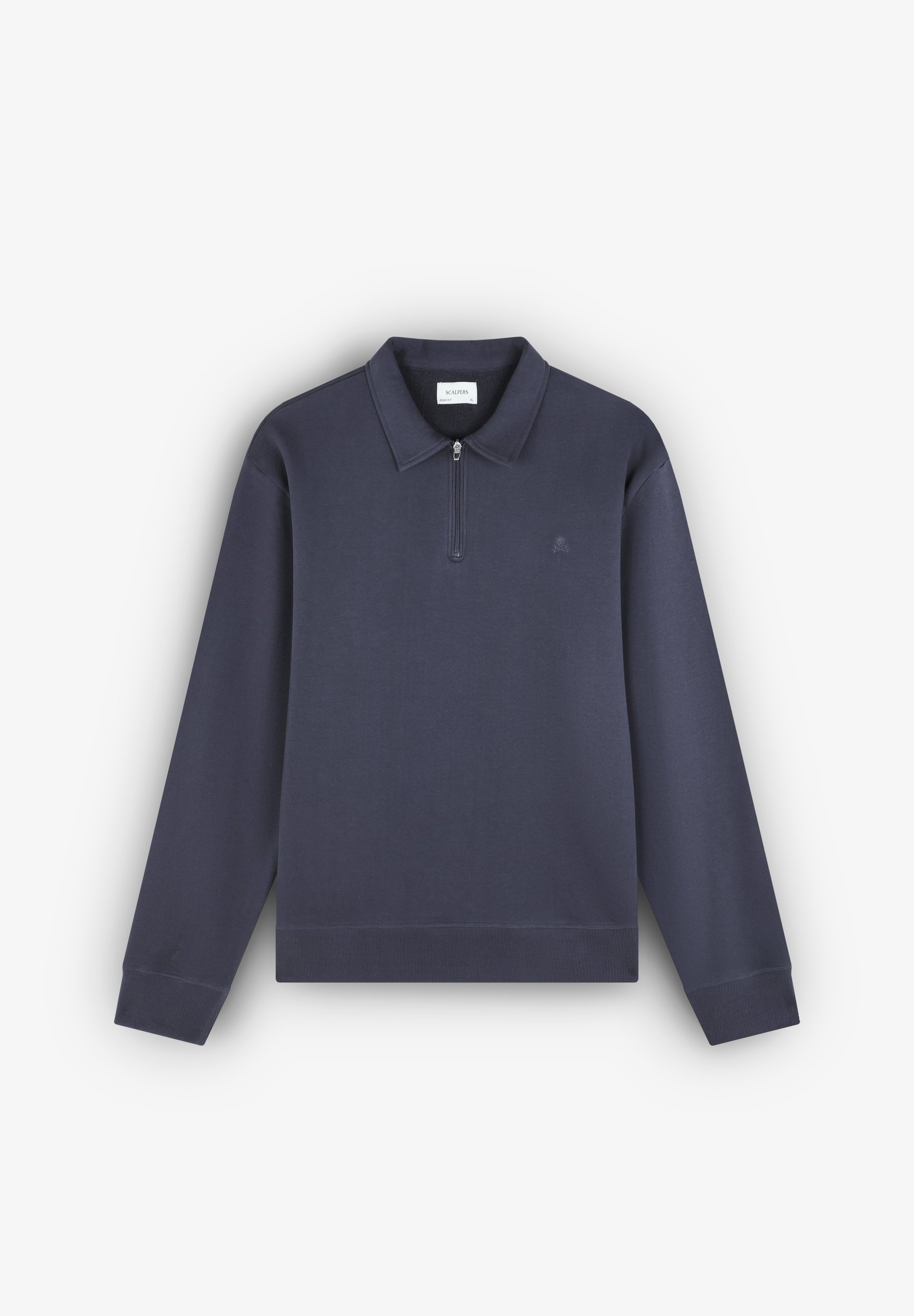 SCEASY MID ZIPPER BT SWEATER