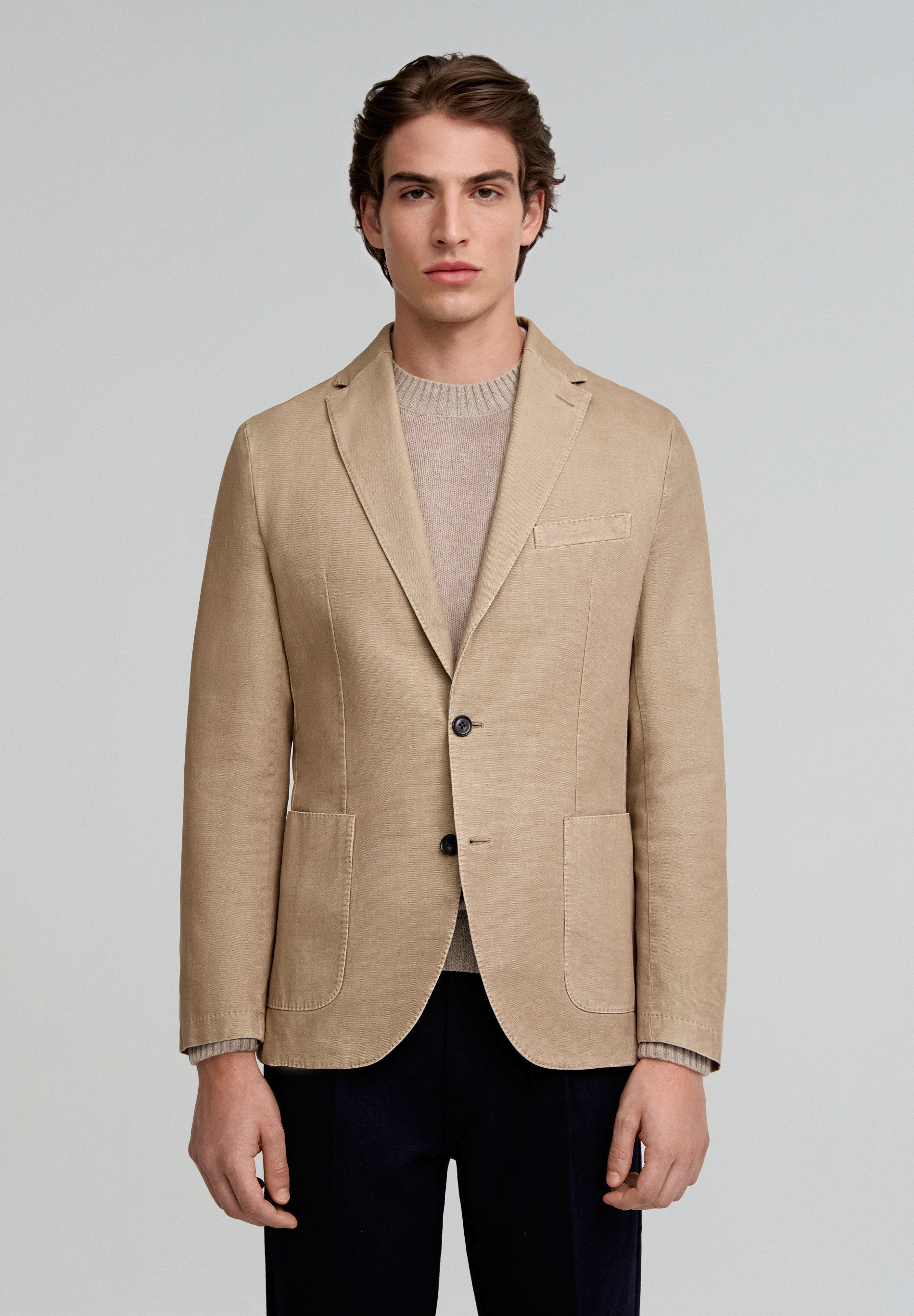 LIGHTWEIGHT COTTON BLAZER