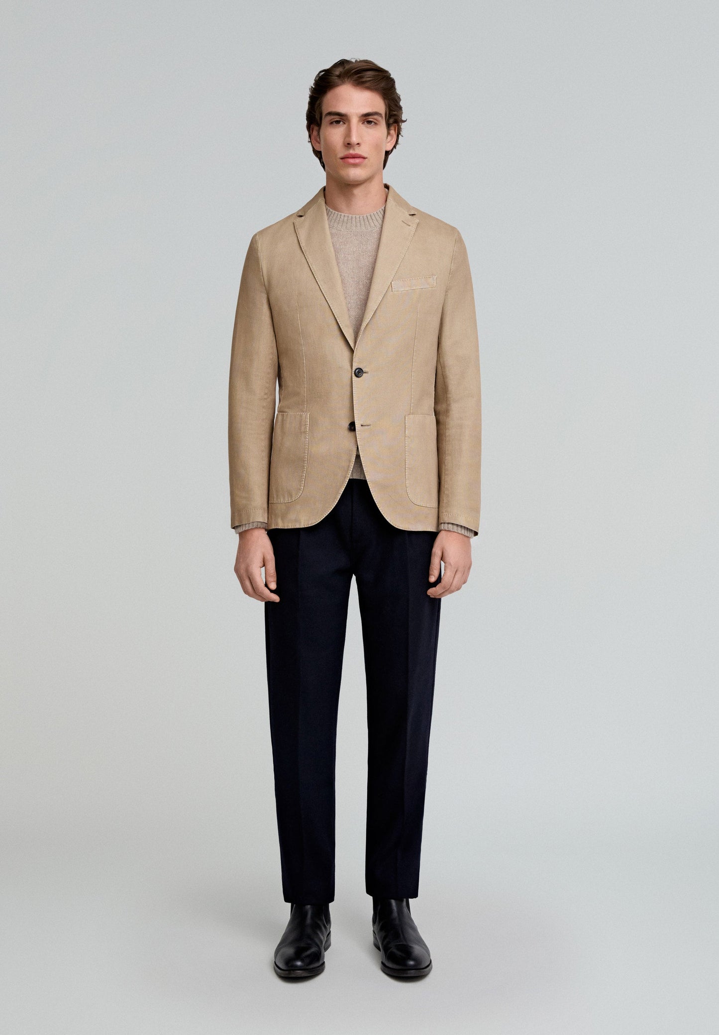 LIGHTWEIGHT COTTON BLAZER
