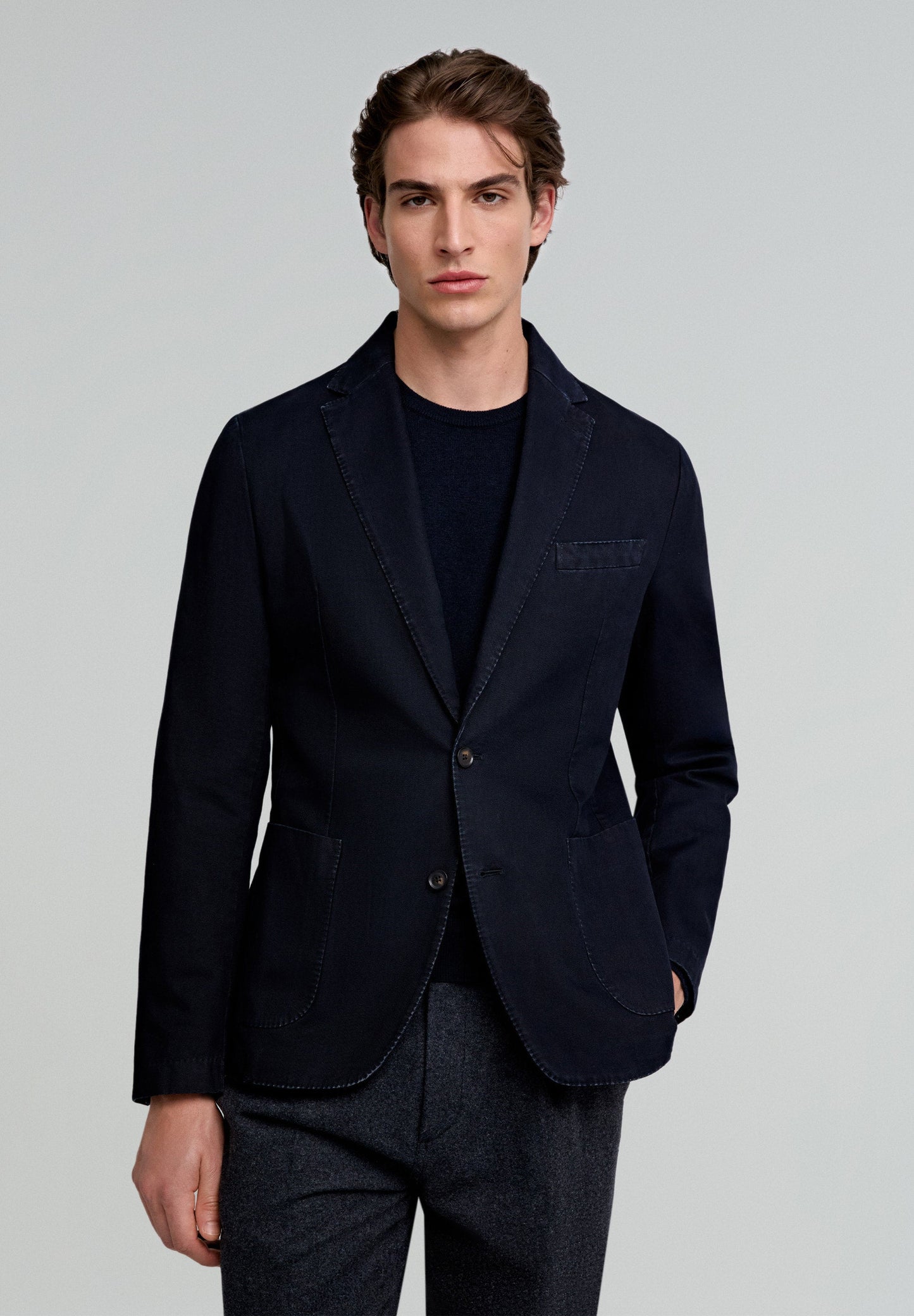 LIGHTWEIGHT COTTON BLAZER