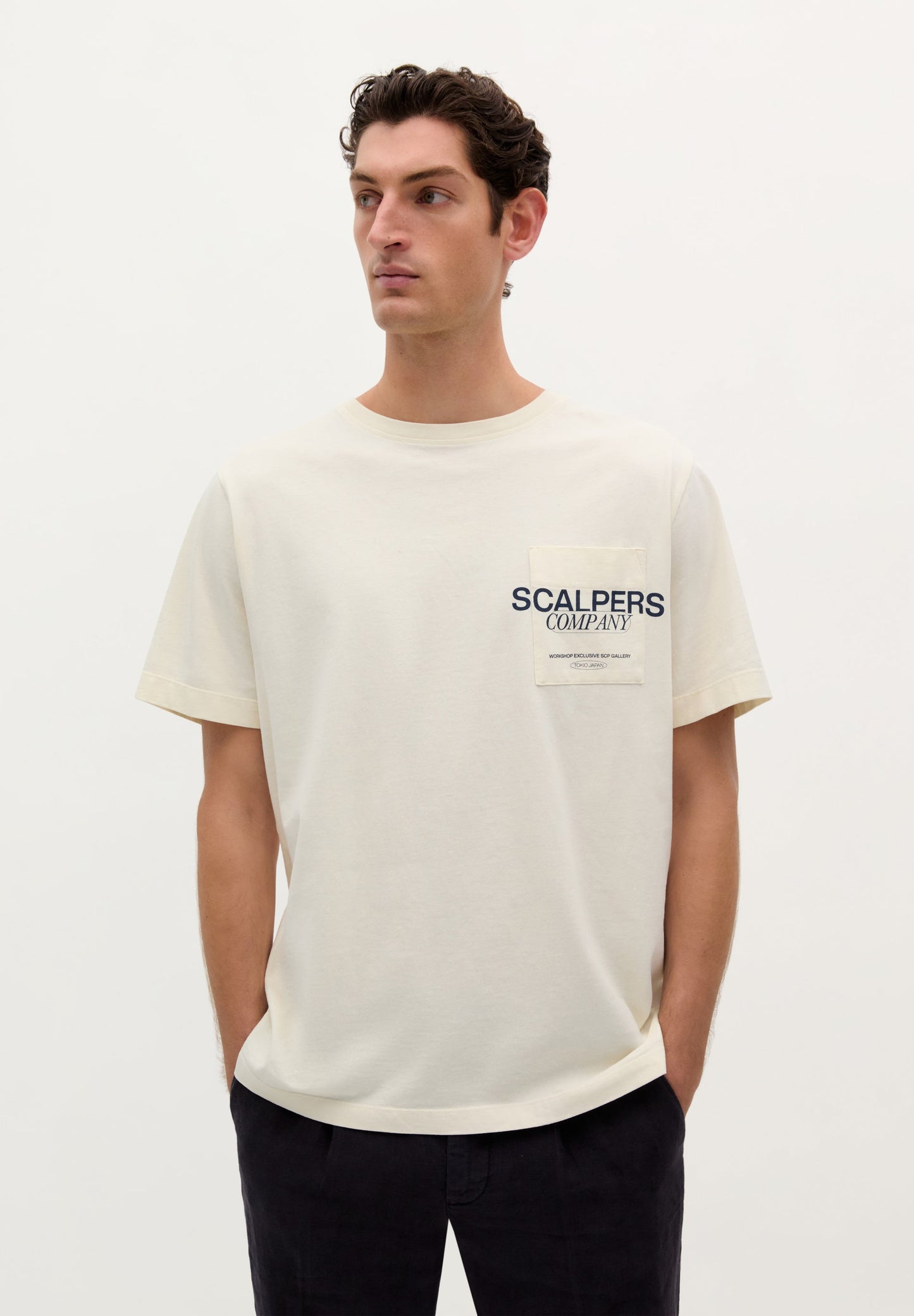 PRINT POCKET T-SHIRT