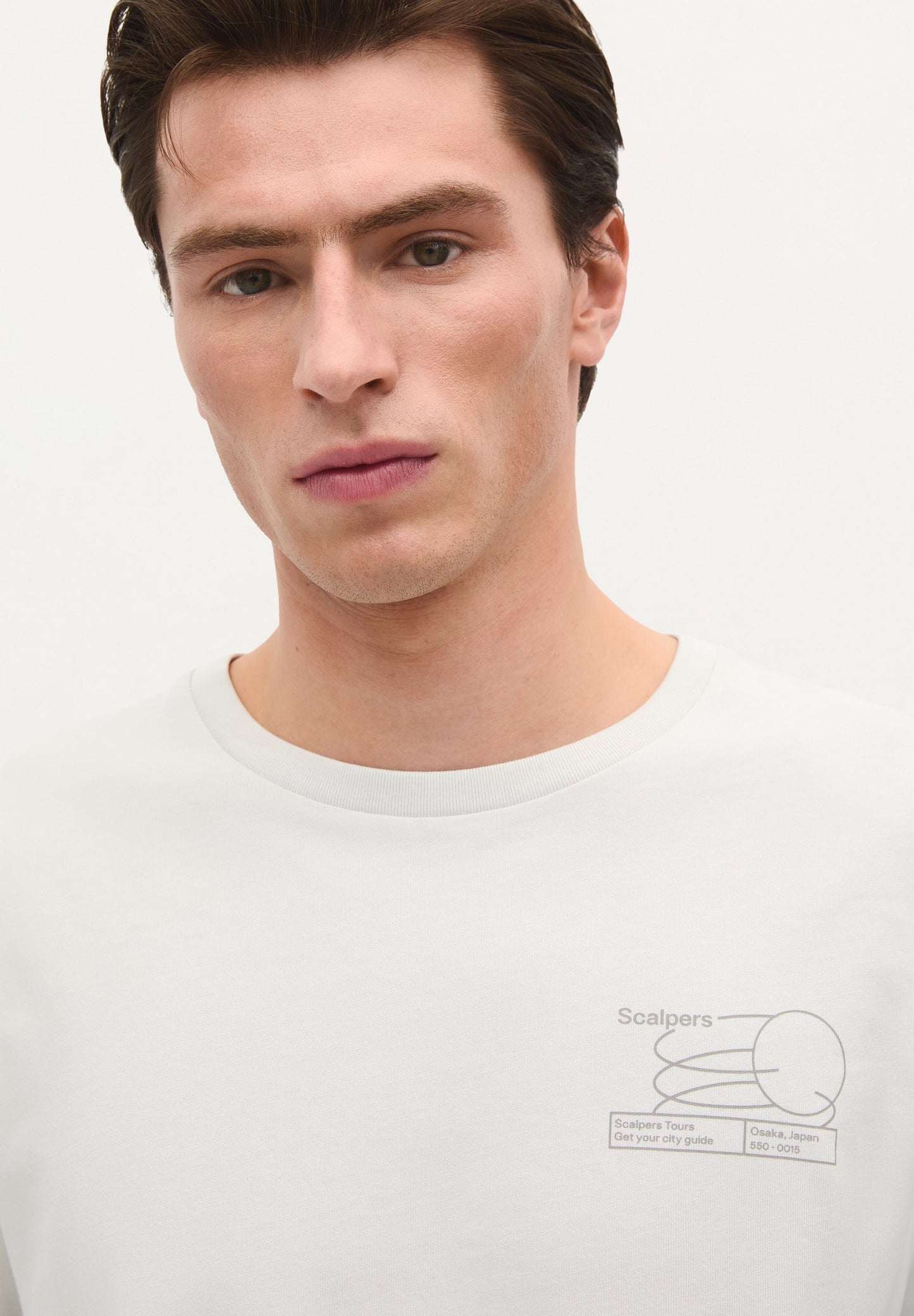 T-SHIRT WITH BACK DRAWING PRINT