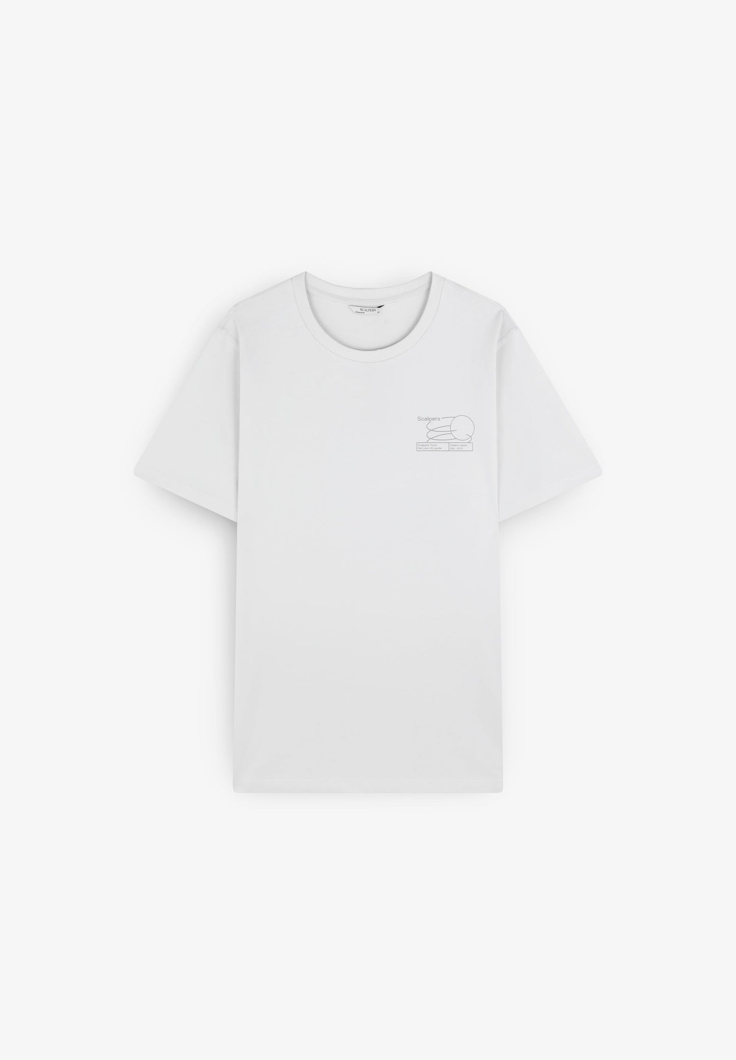 T-SHIRT WITH BACK DRAWING PRINT