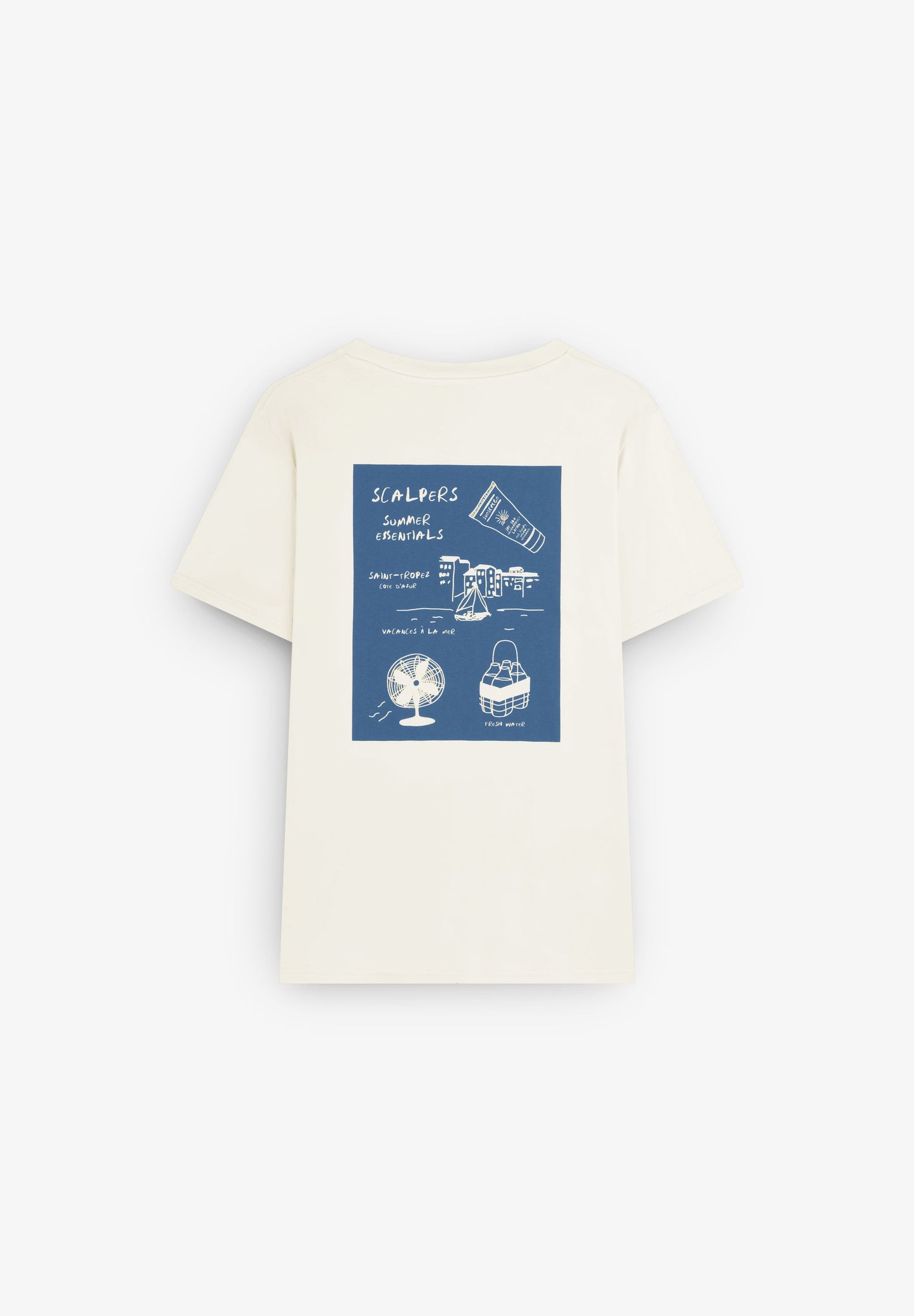 T-SHIRT MIT LOGO UND PRINT