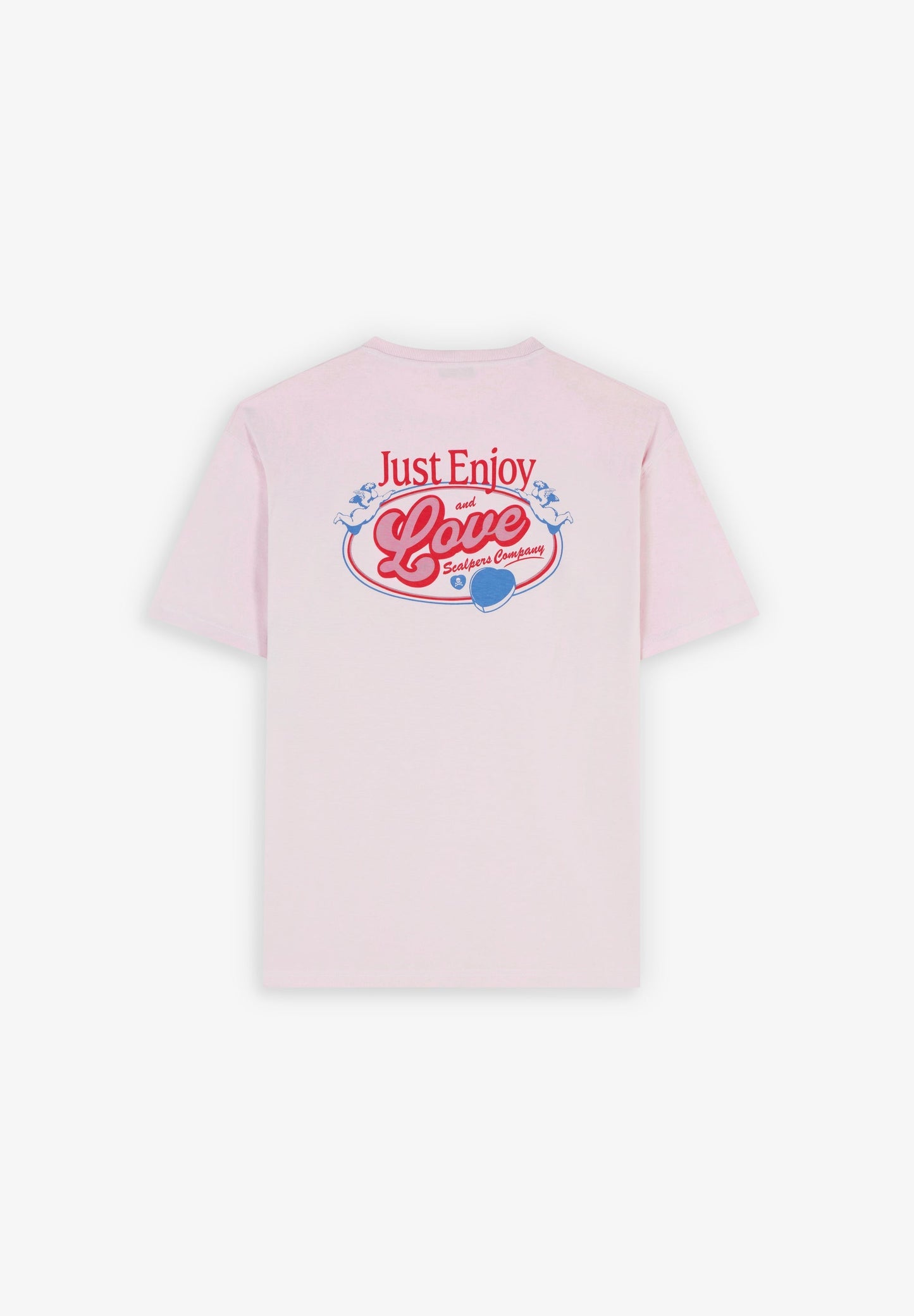 T-SHIRT WITH LOVE PRINT ON THE BACK
