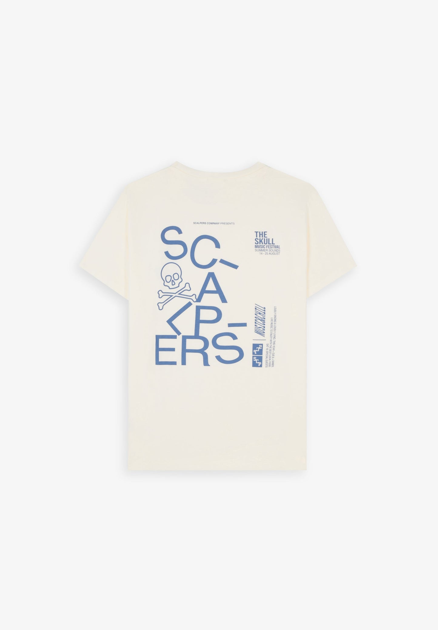 T-SHIRT WITH SKULL LOGO