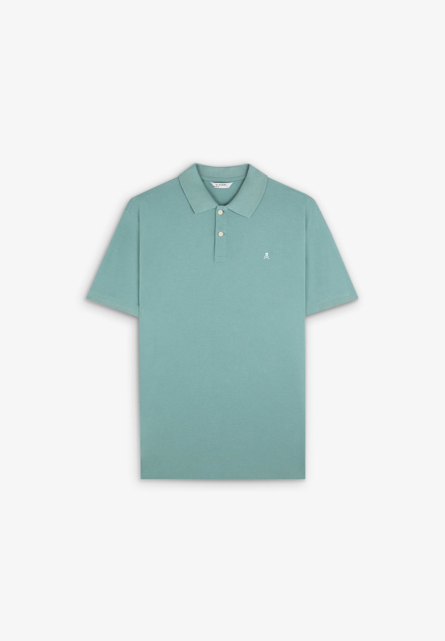 POLO SHIRT WITH CONTRAST SKULL