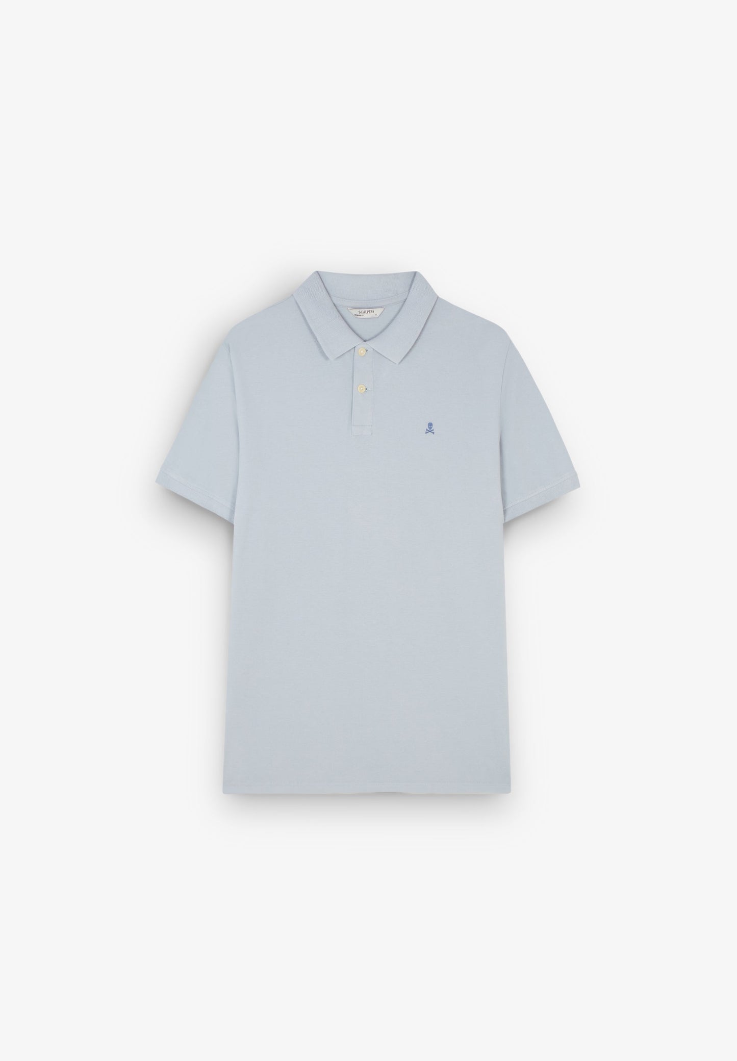 POLO SHIRT WITH CONTRAST SKULL
