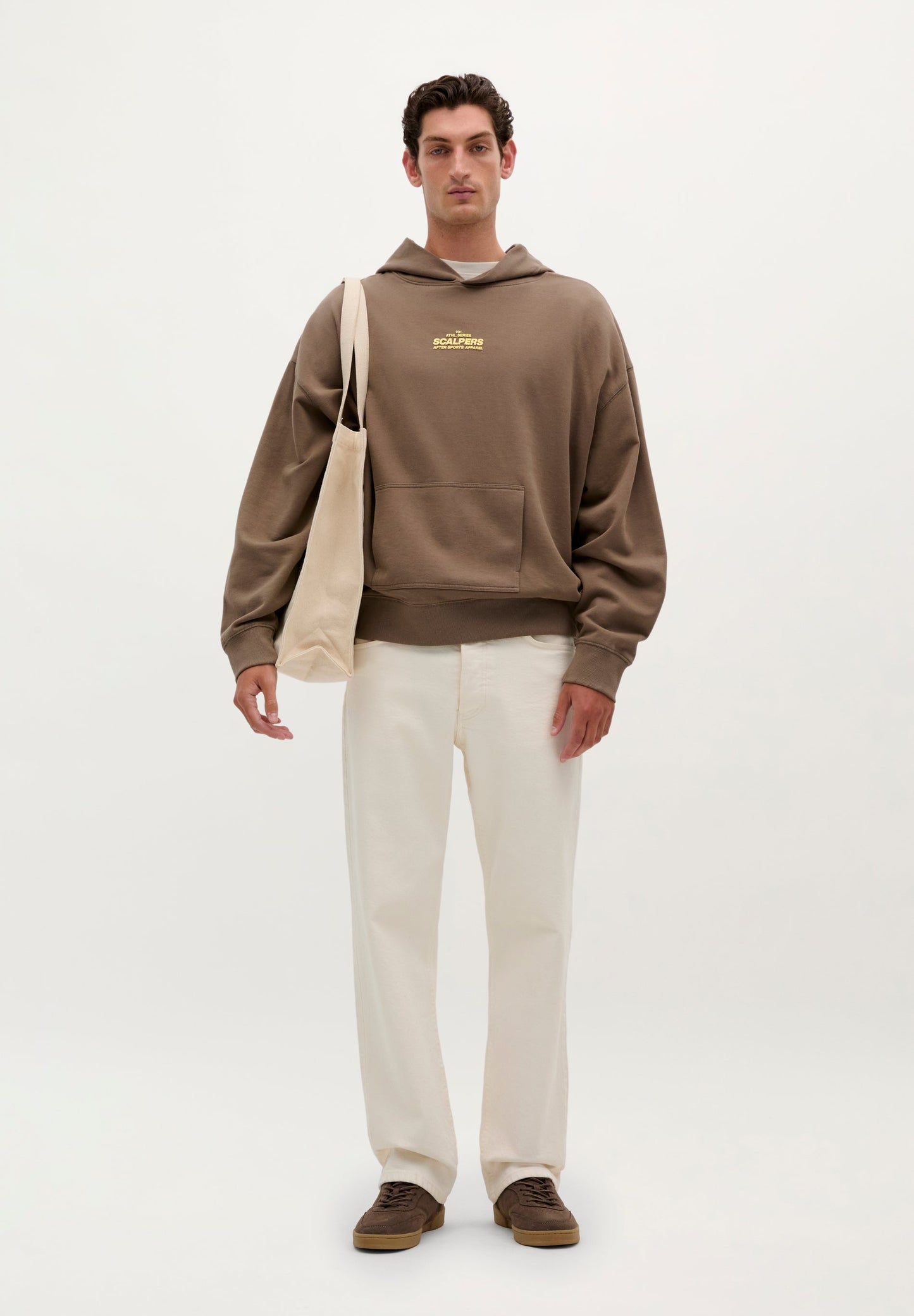 RUBBERISED LOGO HOODIE