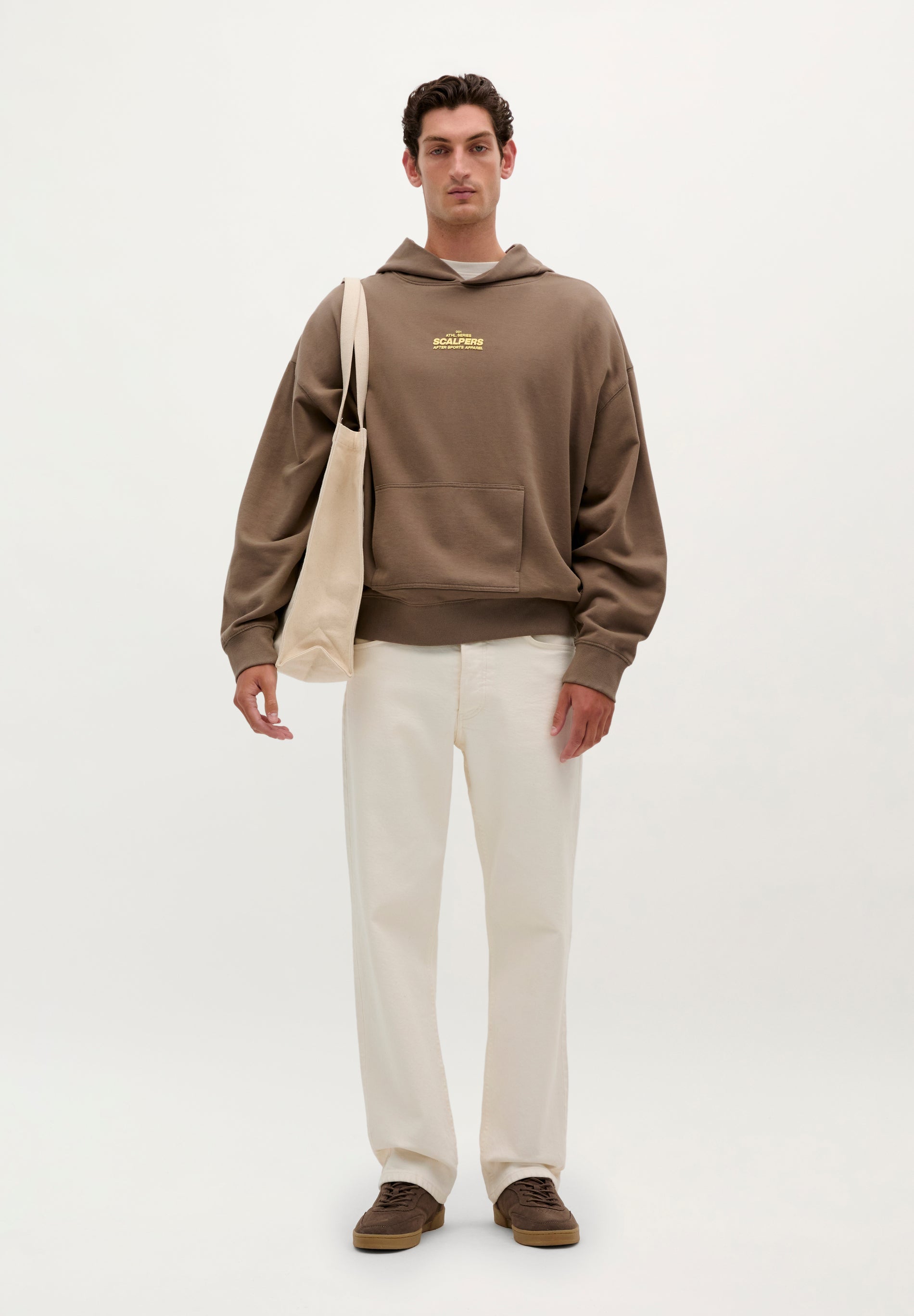 RUBBERISED LOGO HOODIE