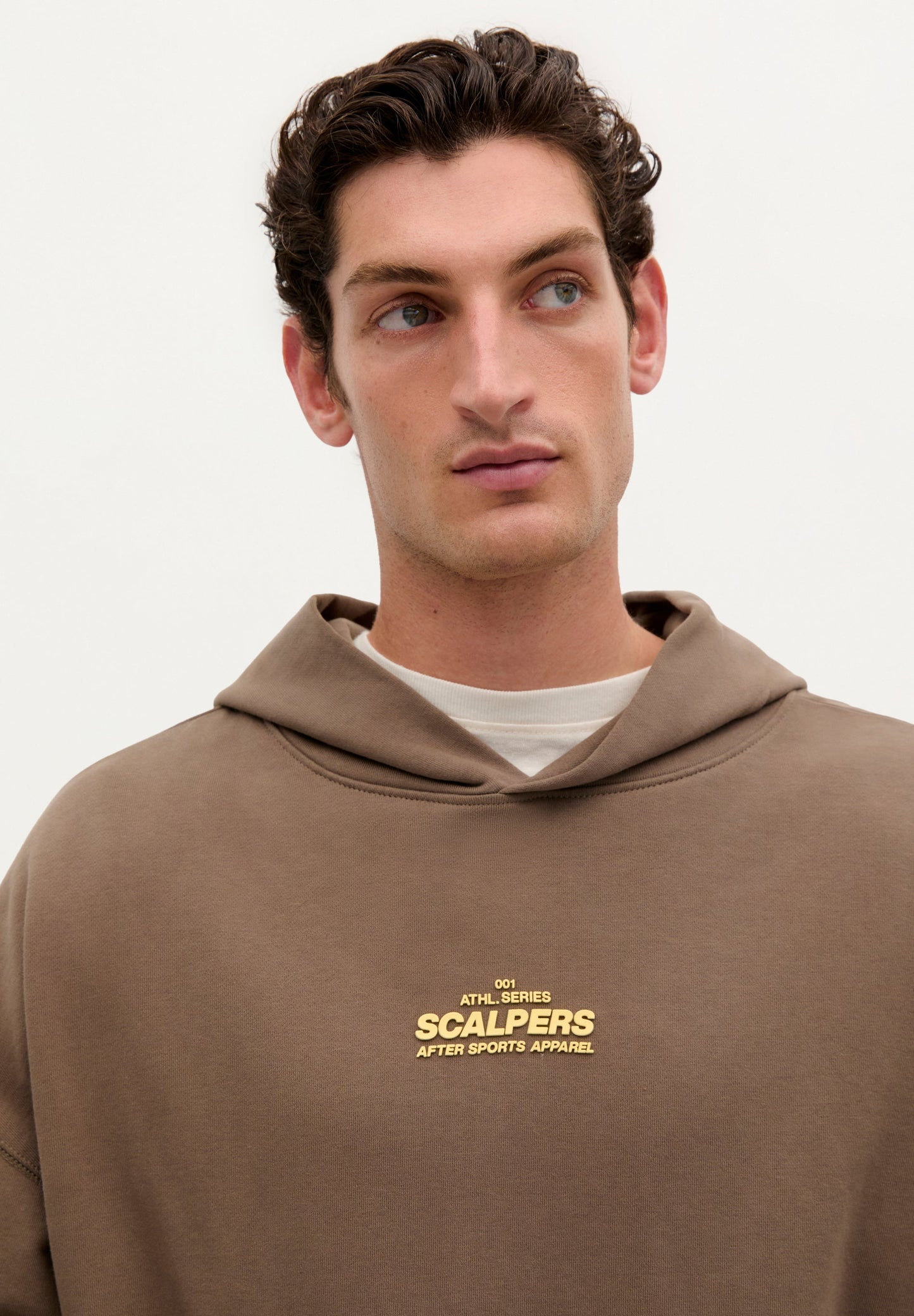 RUBBERISED LOGO HOODIE