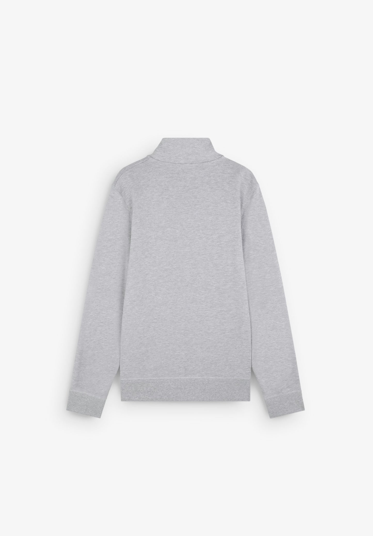 ZIP NECK SWEATSHIRT