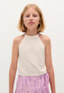 CHUNKY KNIT TOP WITH BOW