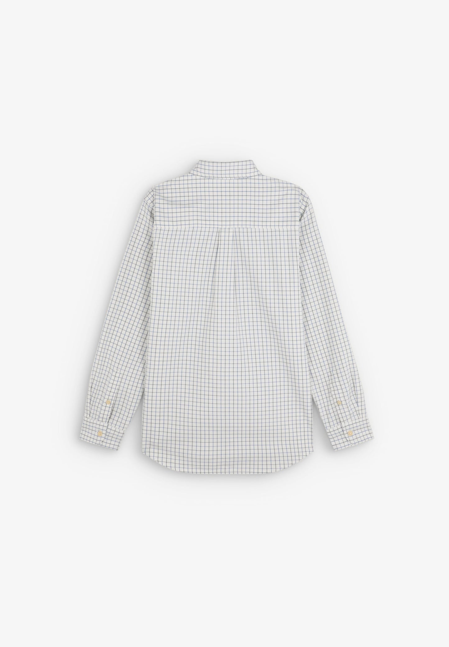 CHECK SHIRT WITH A BUTTON-DOWN COLLAR