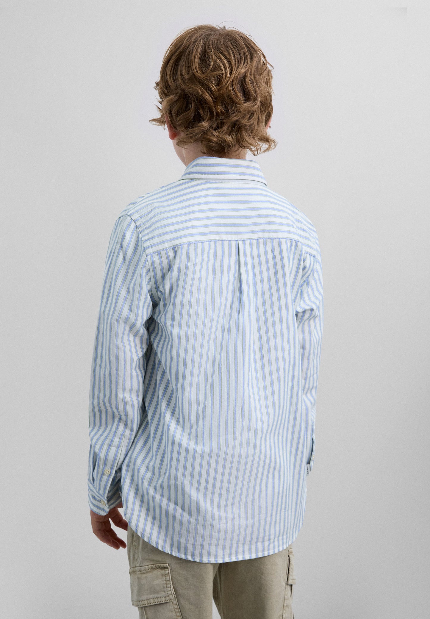 CHEMISE RAYURES LOGO