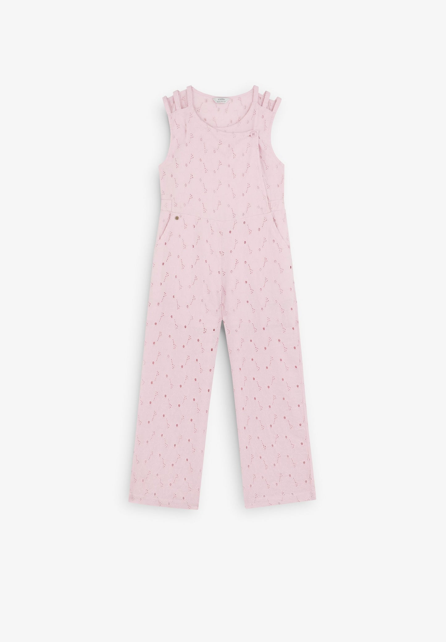 EMBROIDERED JUMPSUIT