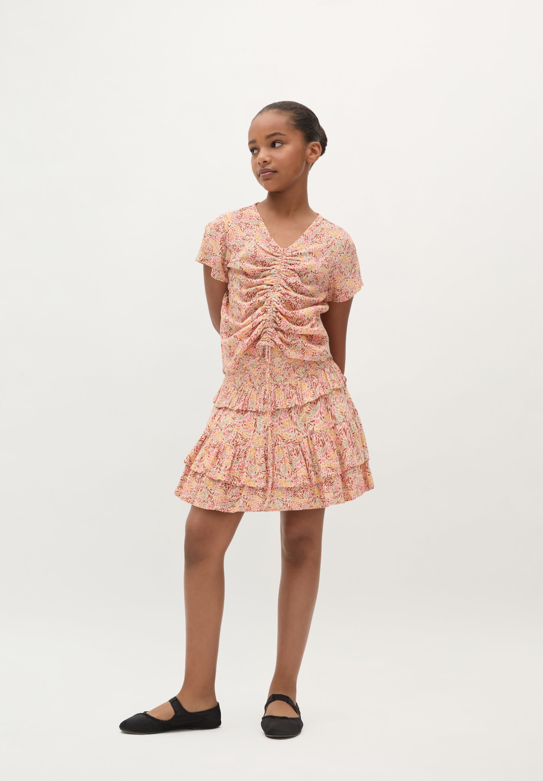 SC FLORAL GIRLS’ SKIRT