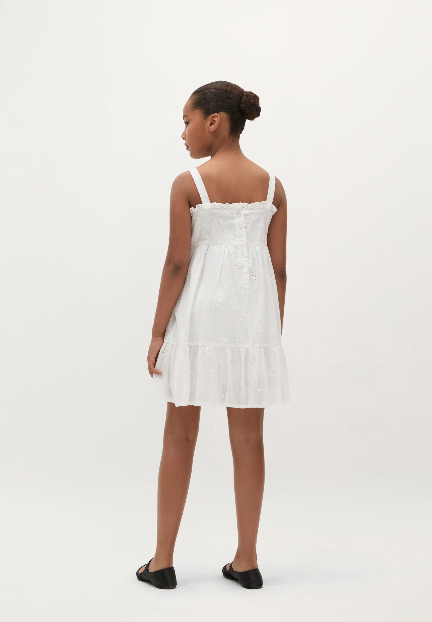 ROBE BRODÉE FLEURS