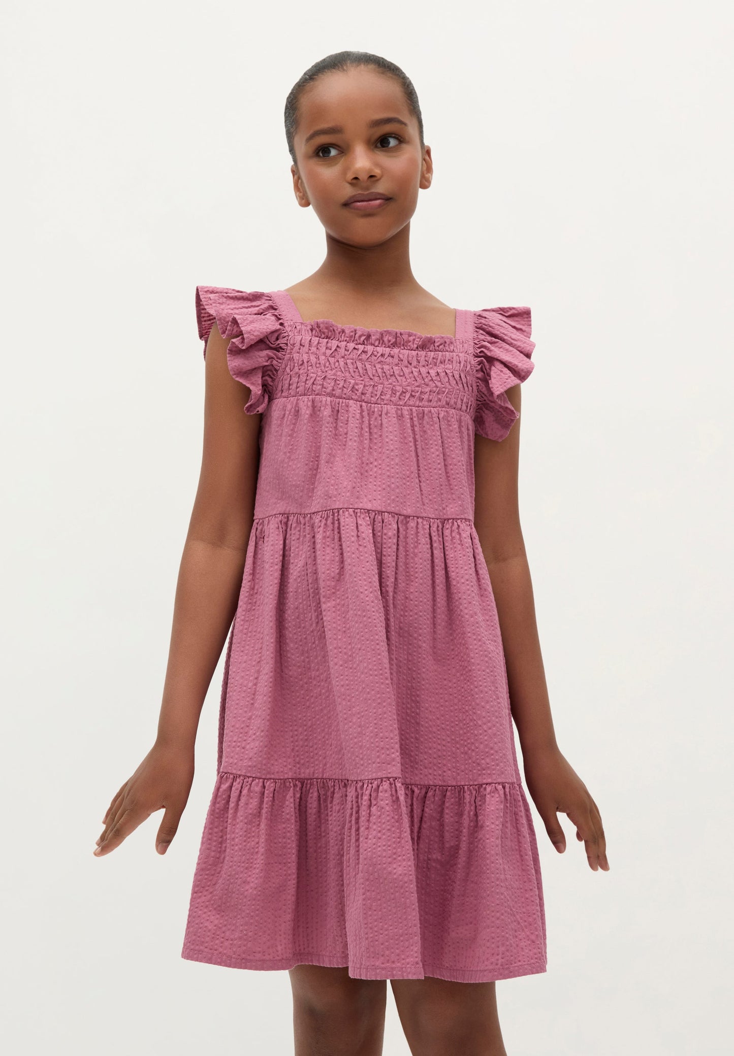 SCSEERSUCKER DRESS GIRLS