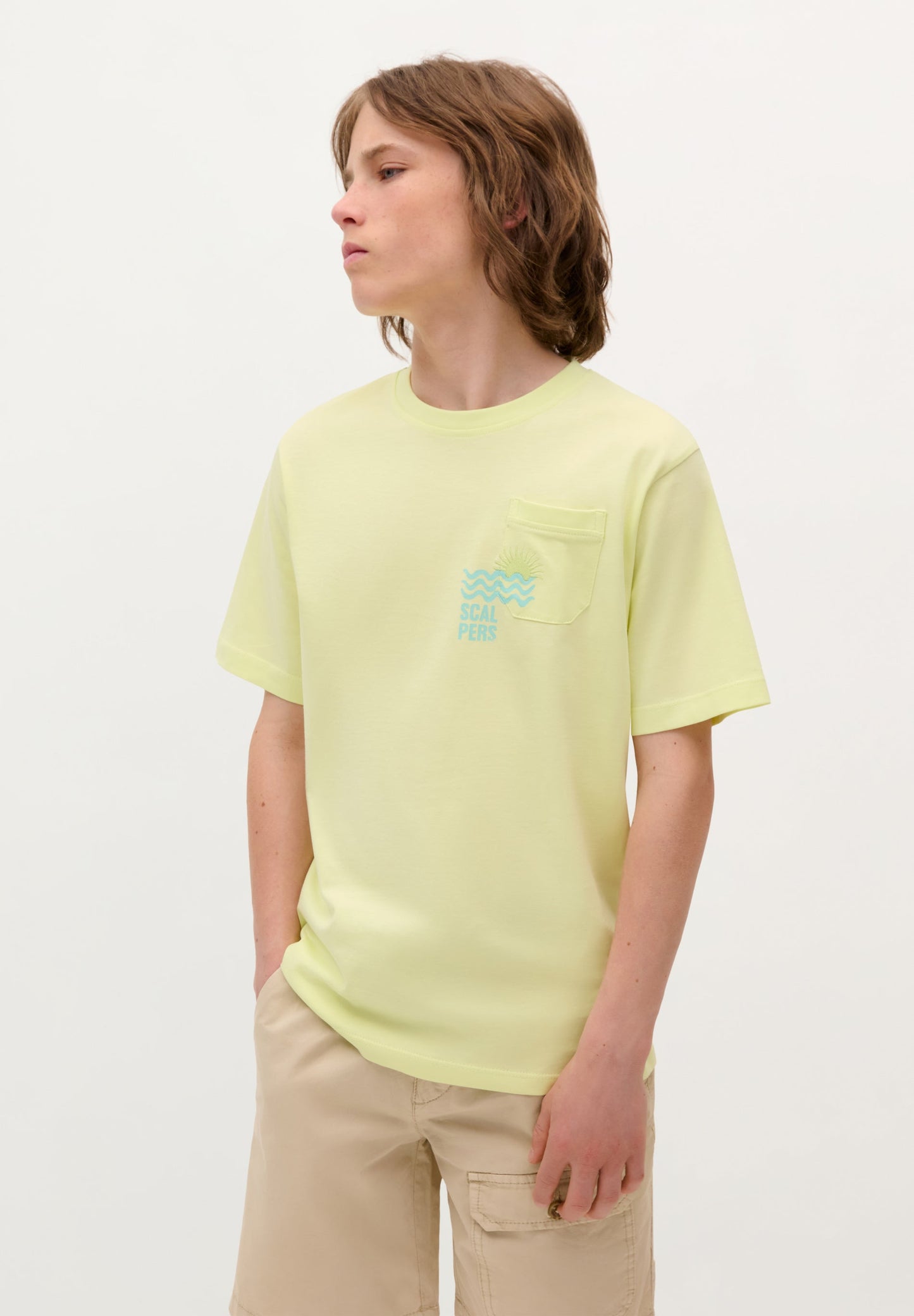 SC SUNSET POCKET KIDS’ T-SHIRT