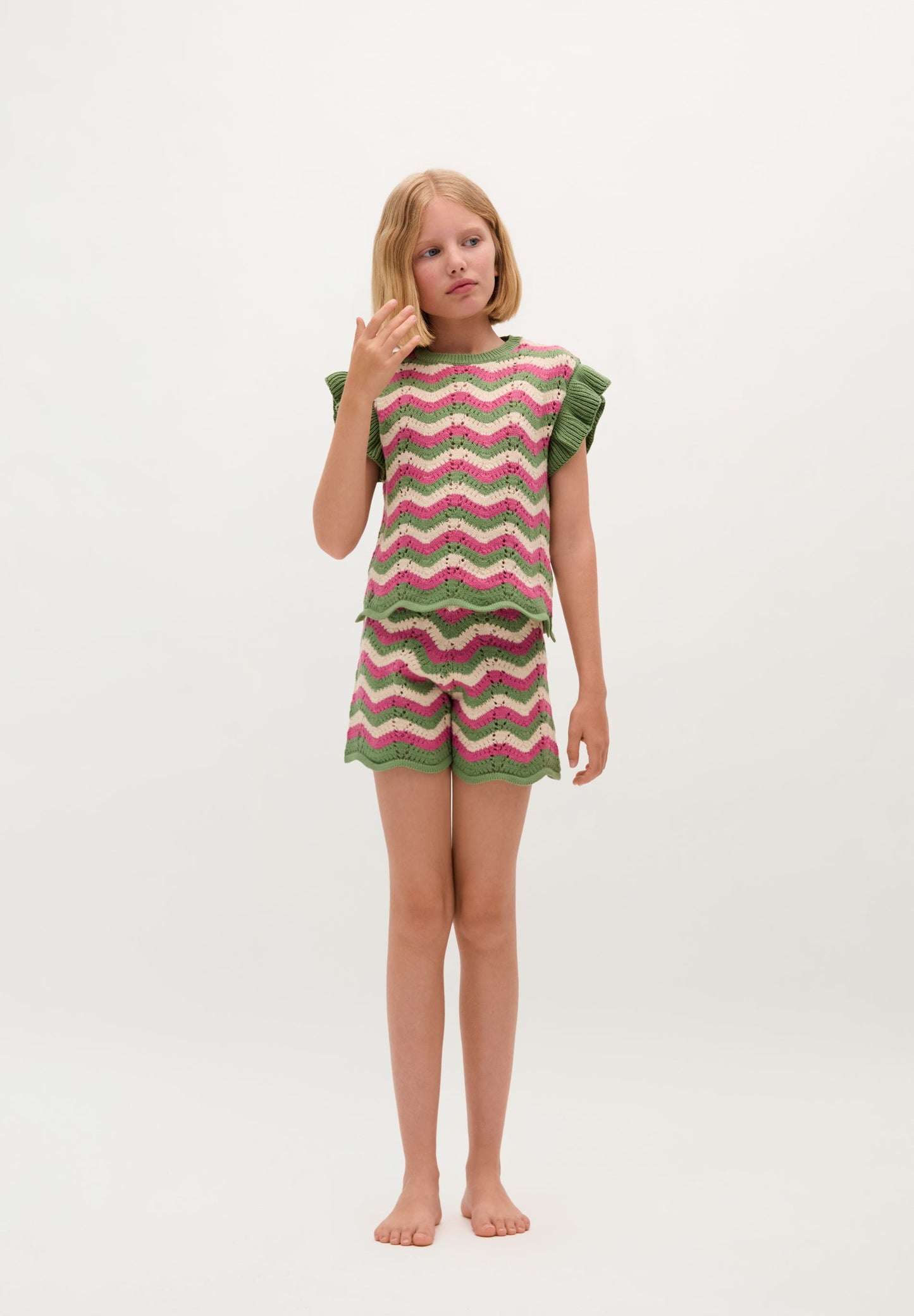 SHORT SCWAVES TRICOT FILLES