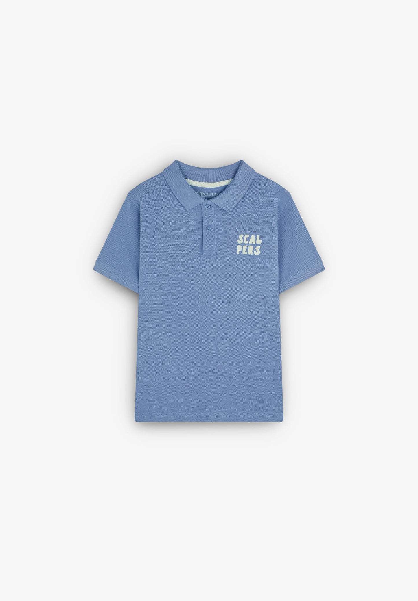 POLO SHIRT WITH SKULL BACK PRINT