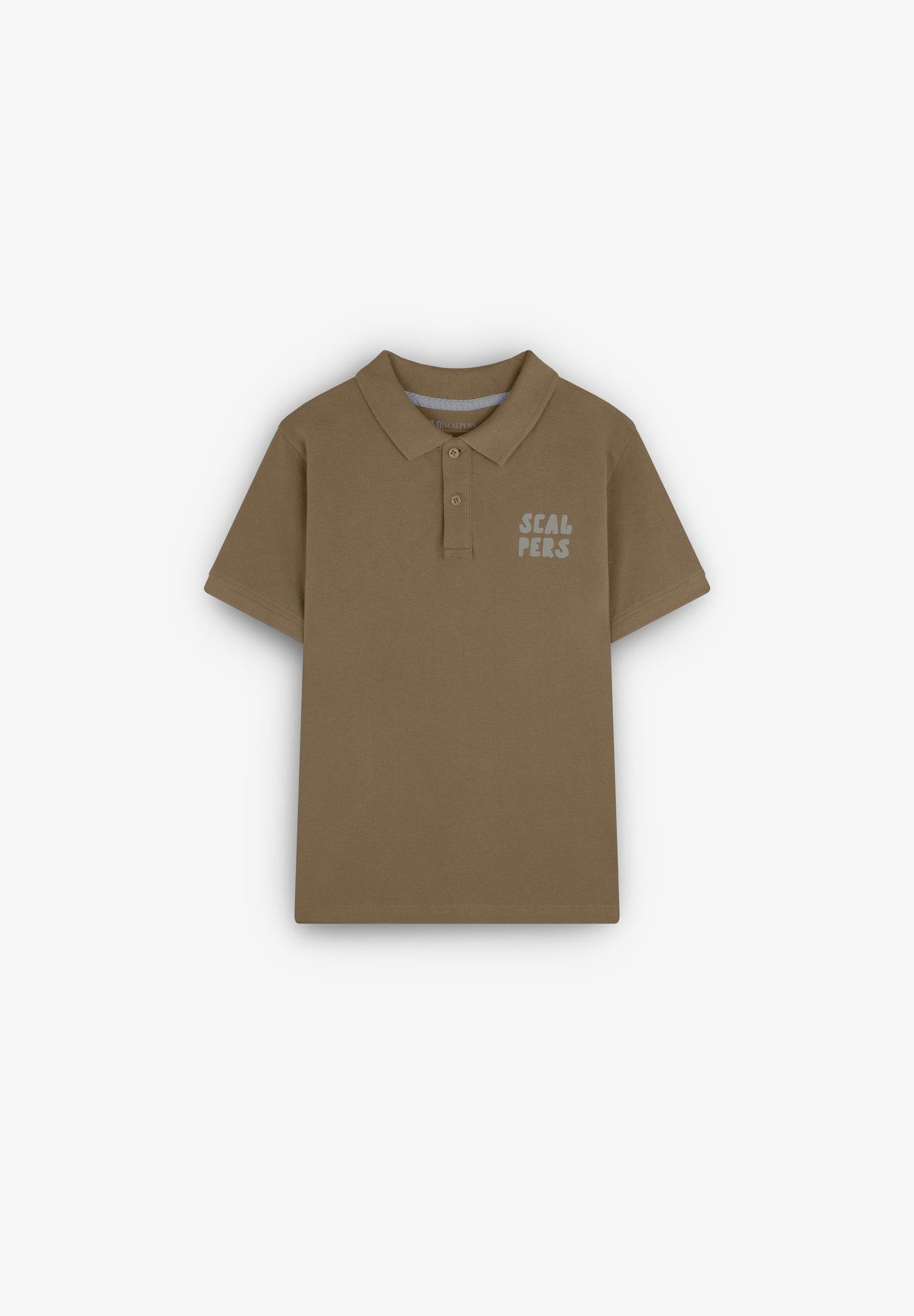 POLO SHIRT WITH SKULL BACK PRINT