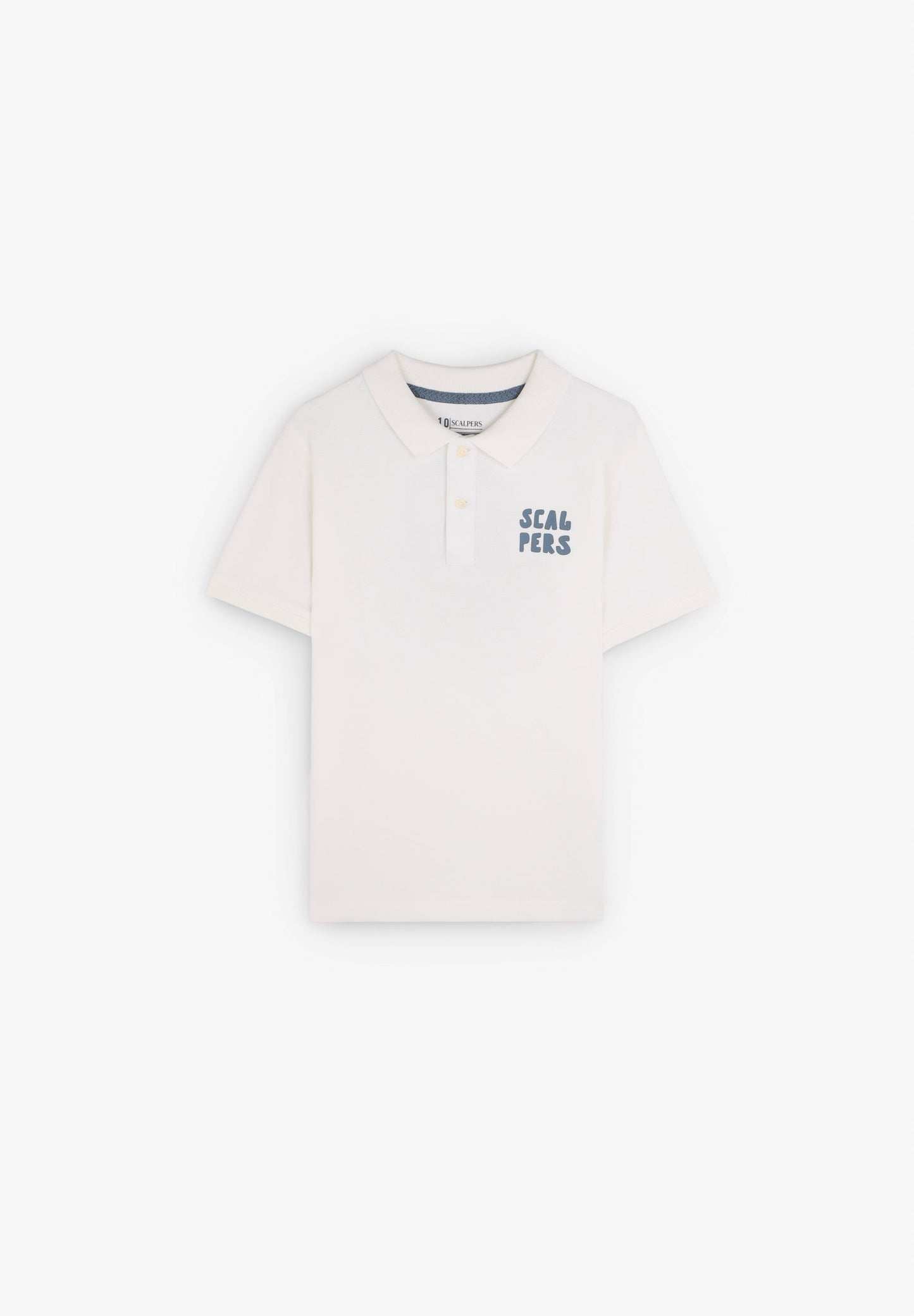 POLO SHIRT WITH SKULL BACK PRINT