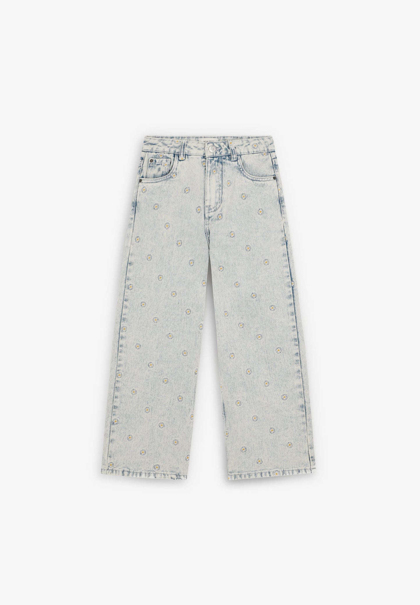 EMBROIDERED SUN JEANS