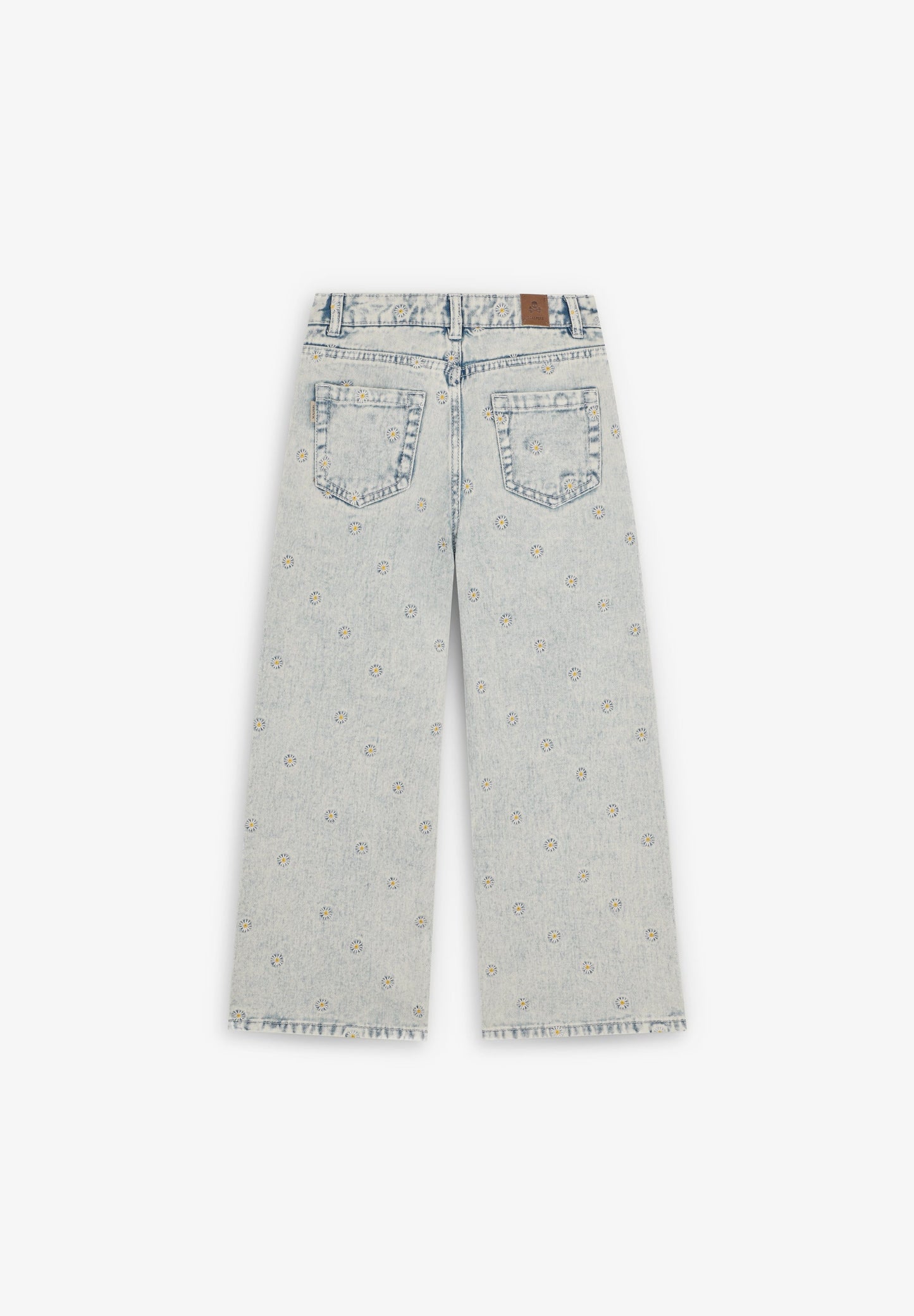 EMBROIDERED SUN JEANS