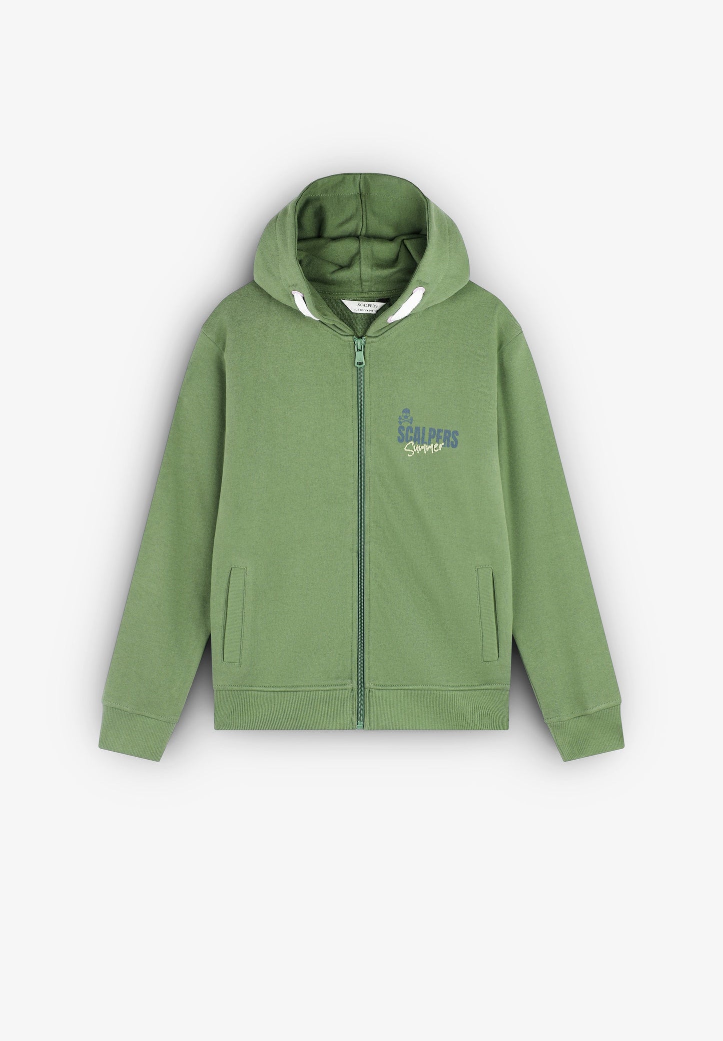 PRINTED HOODIE WITH ZIP