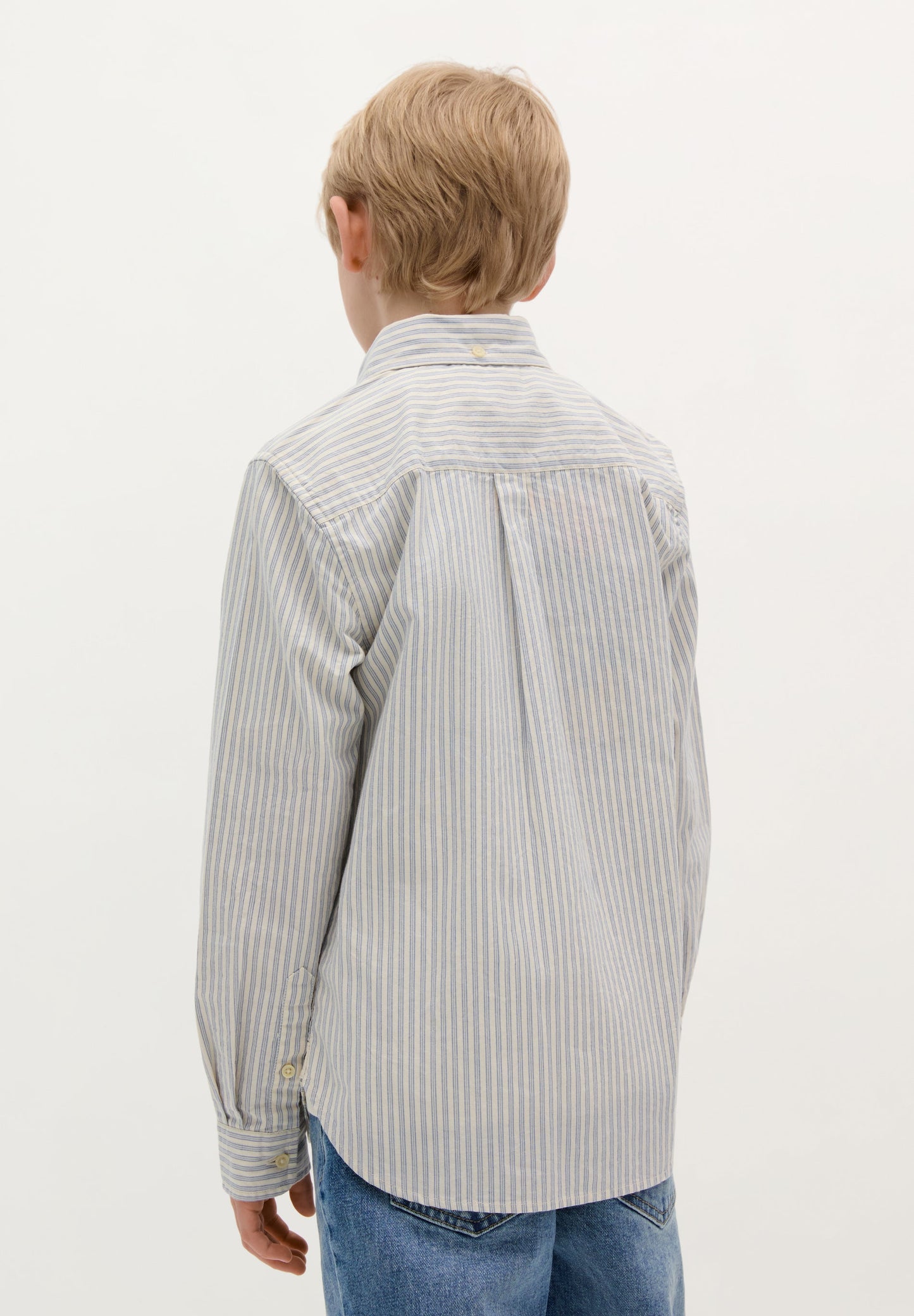 STRIPED SHIRT AND LOGO