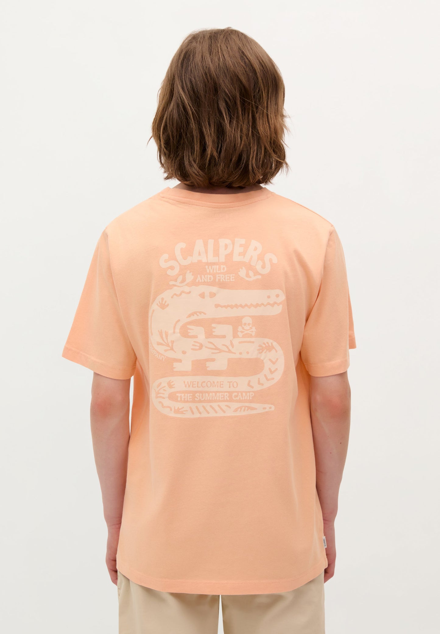 T-SHIRT IMPRIMÉ CROCO