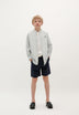 LINEN BERMUDA SHORTS