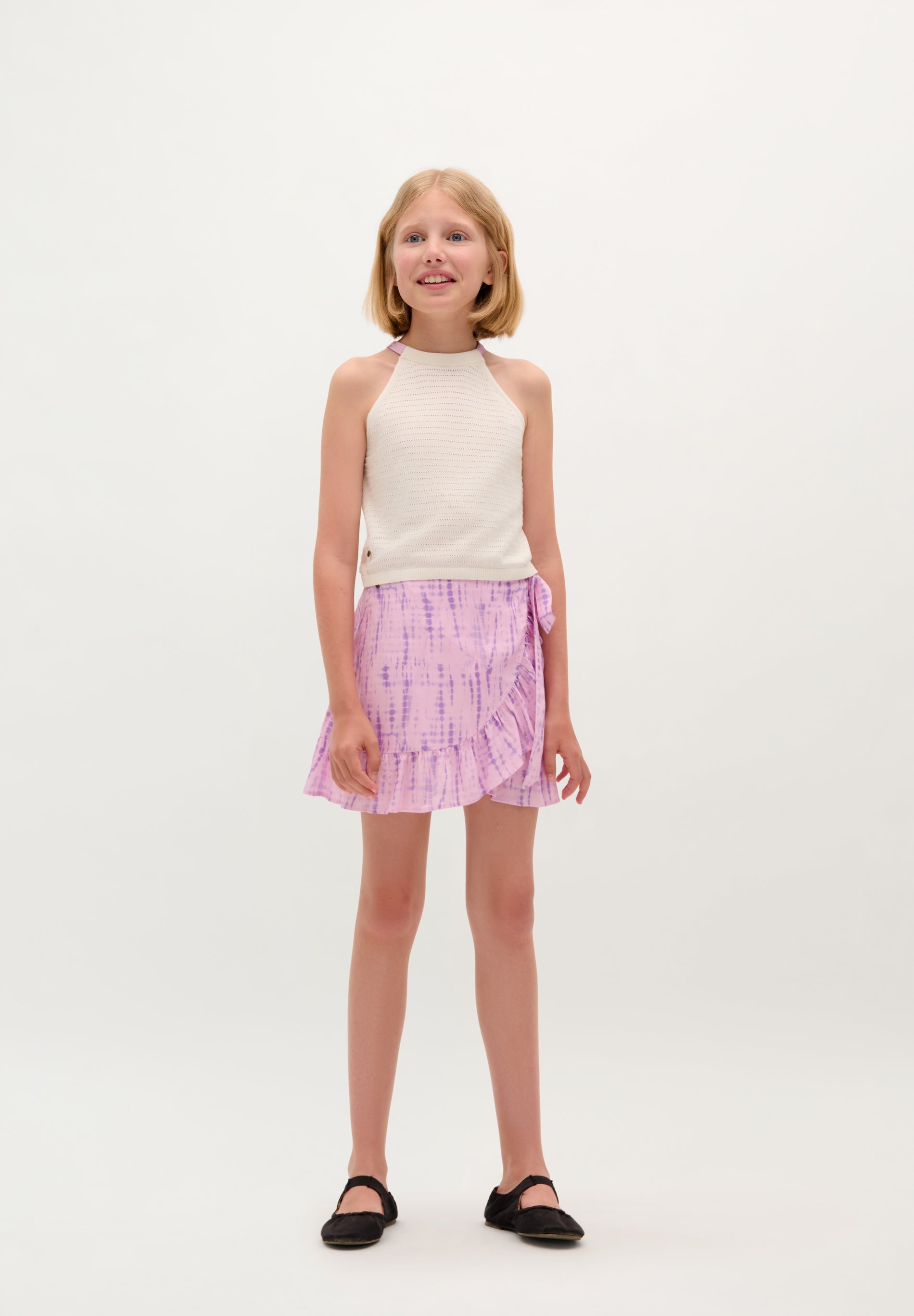 PRINTED SARONG SKIRT