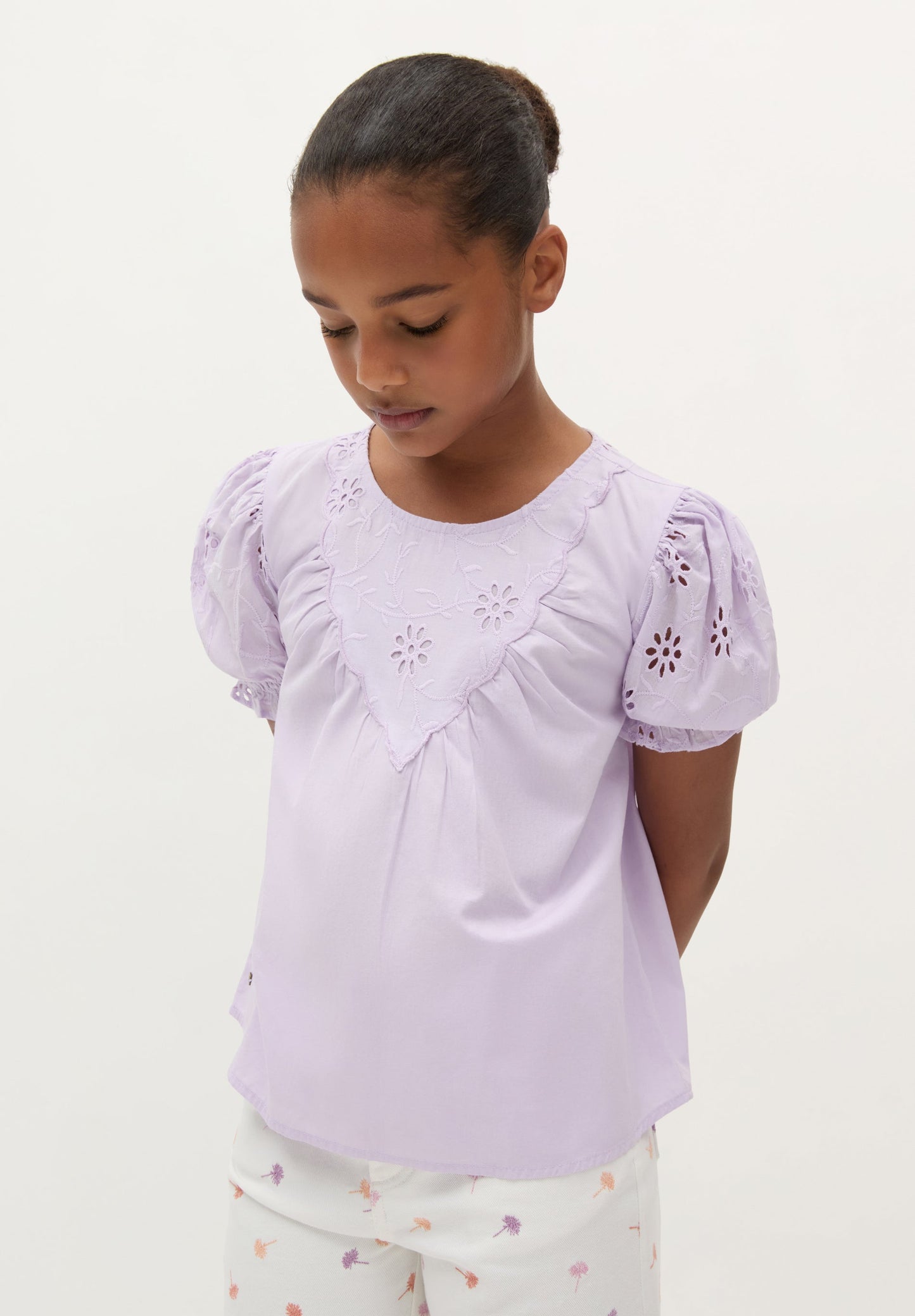 SC MÄDCHEN-BLUSE SANDRINE