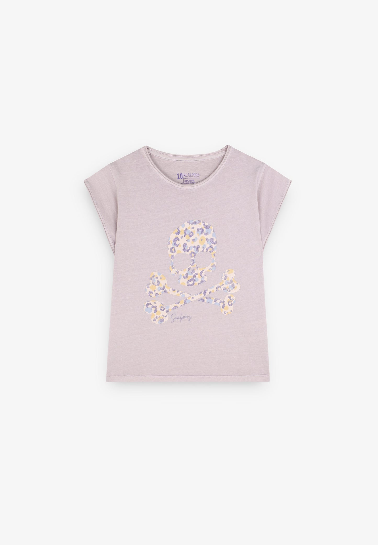 GLITTER SKULL T-SHIRT