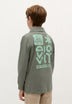 LONG SLEEVE PRINT POLO