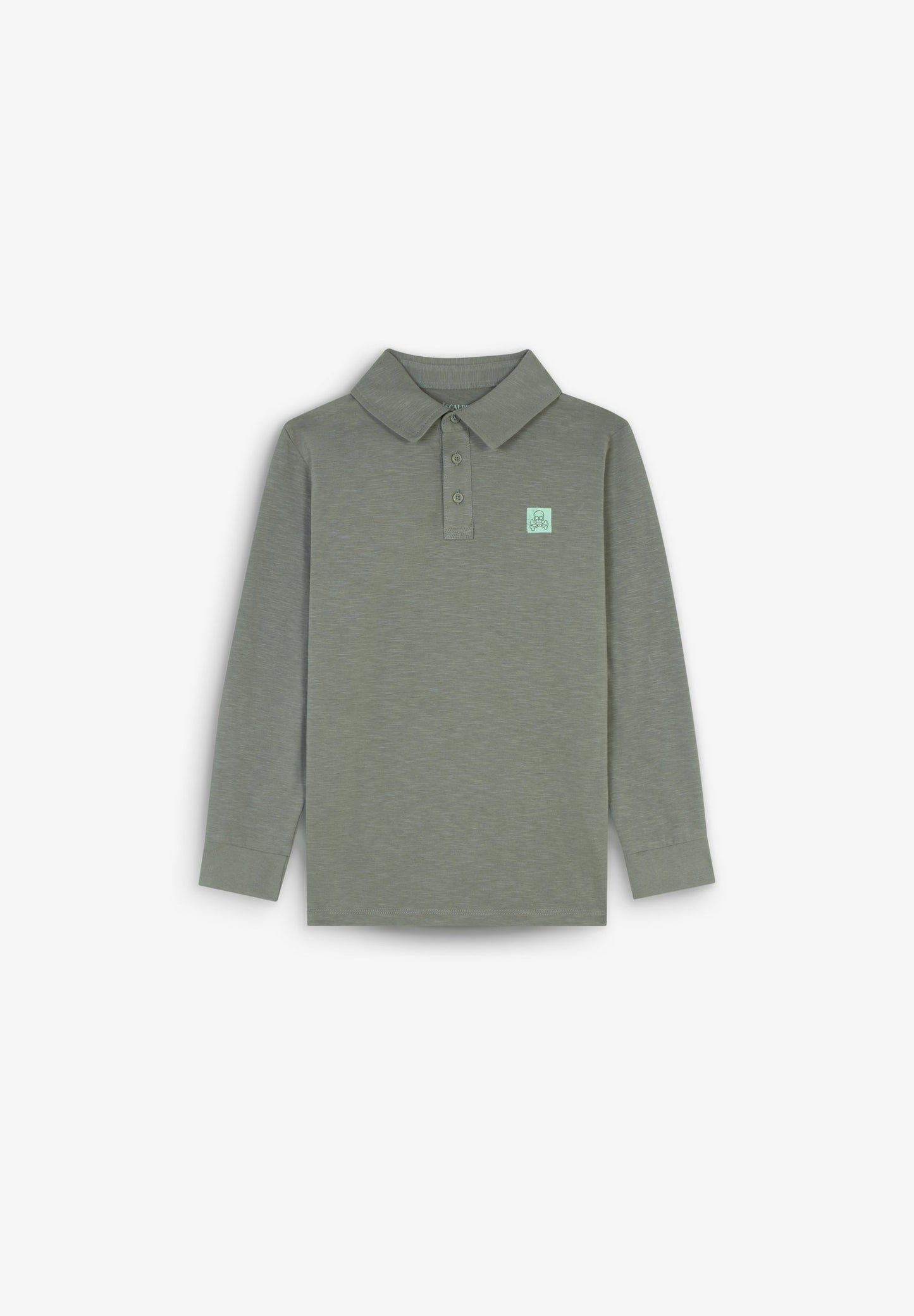 LONG SLEEVE PRINT POLO